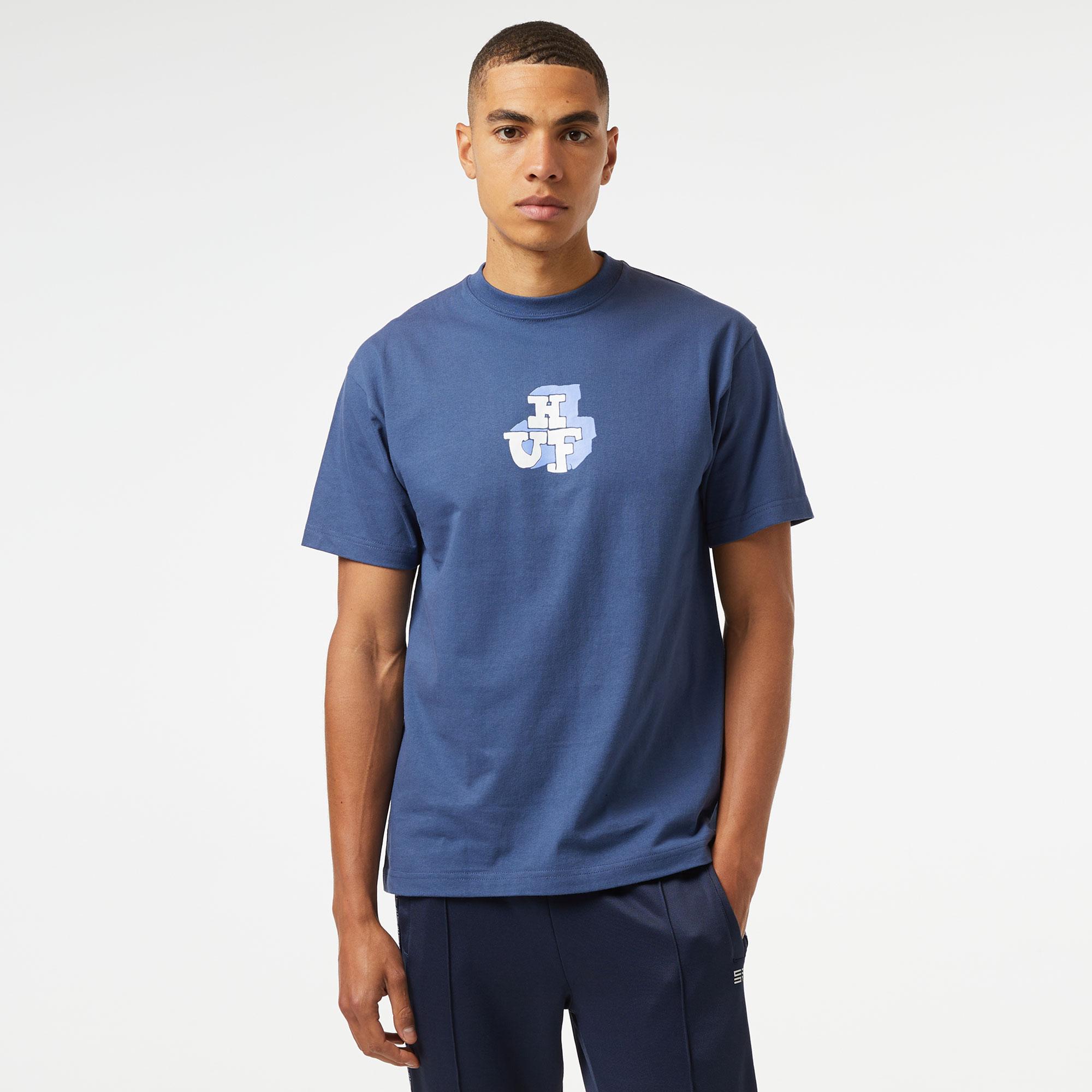 HUF Morex Remix S/S Erkek Lacivert T-Shirt