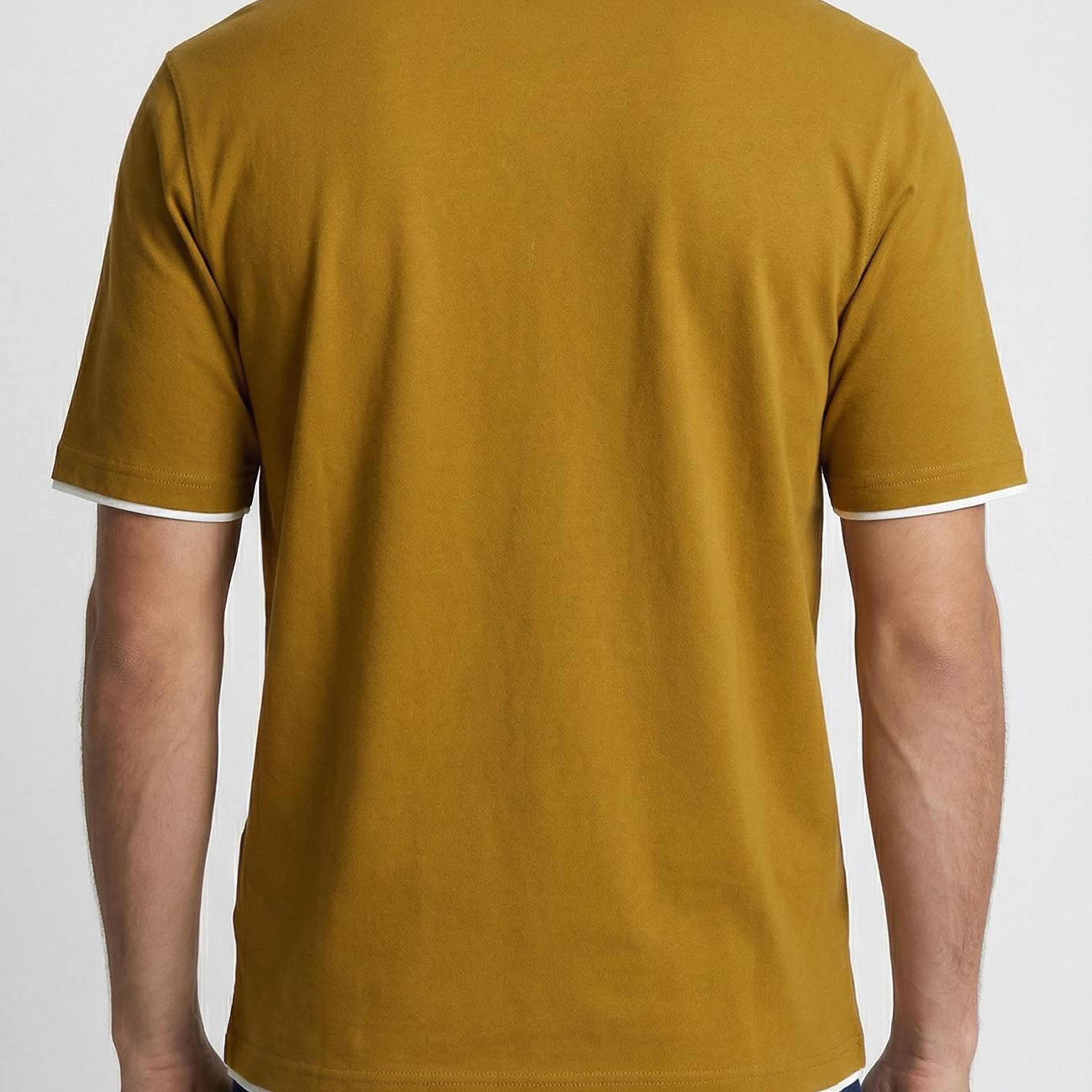 Network Erkek Yağ Yeşili Cepli Pike T-shirt