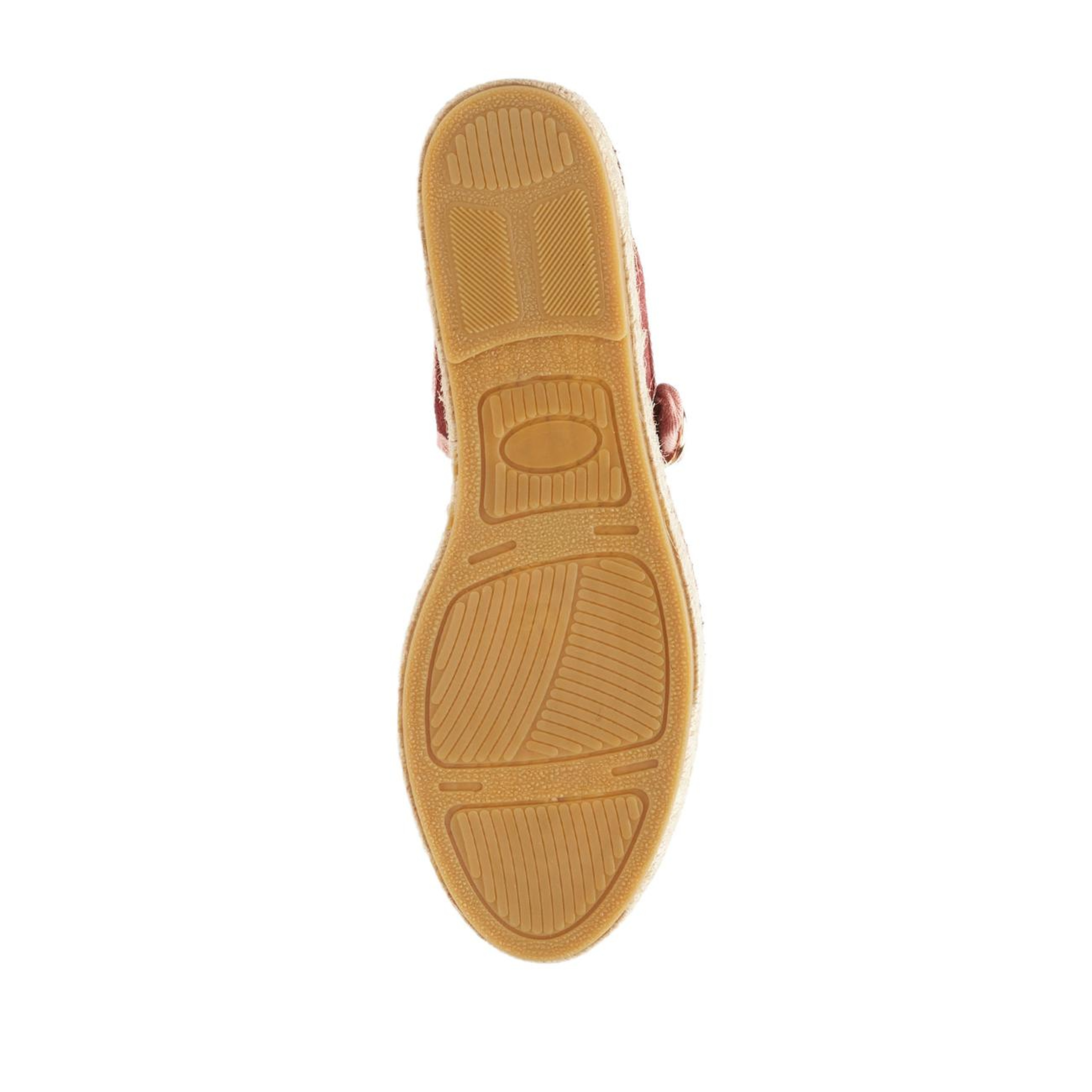Divarese Kadın Bordo Toka Detaylı Espadril