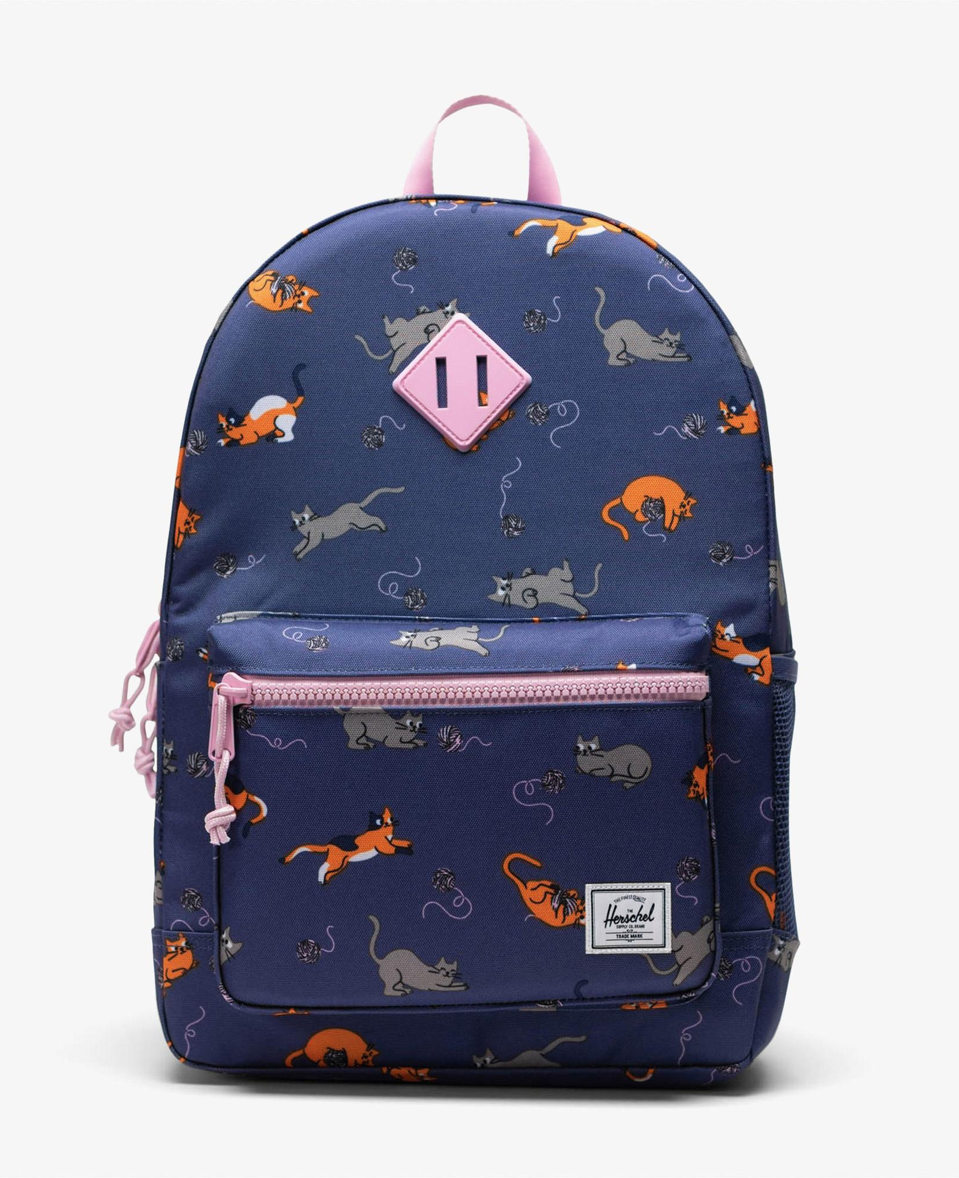 Herschel Suplly Co Playing Cats Çocuk Lacivert Sırt Çantası
