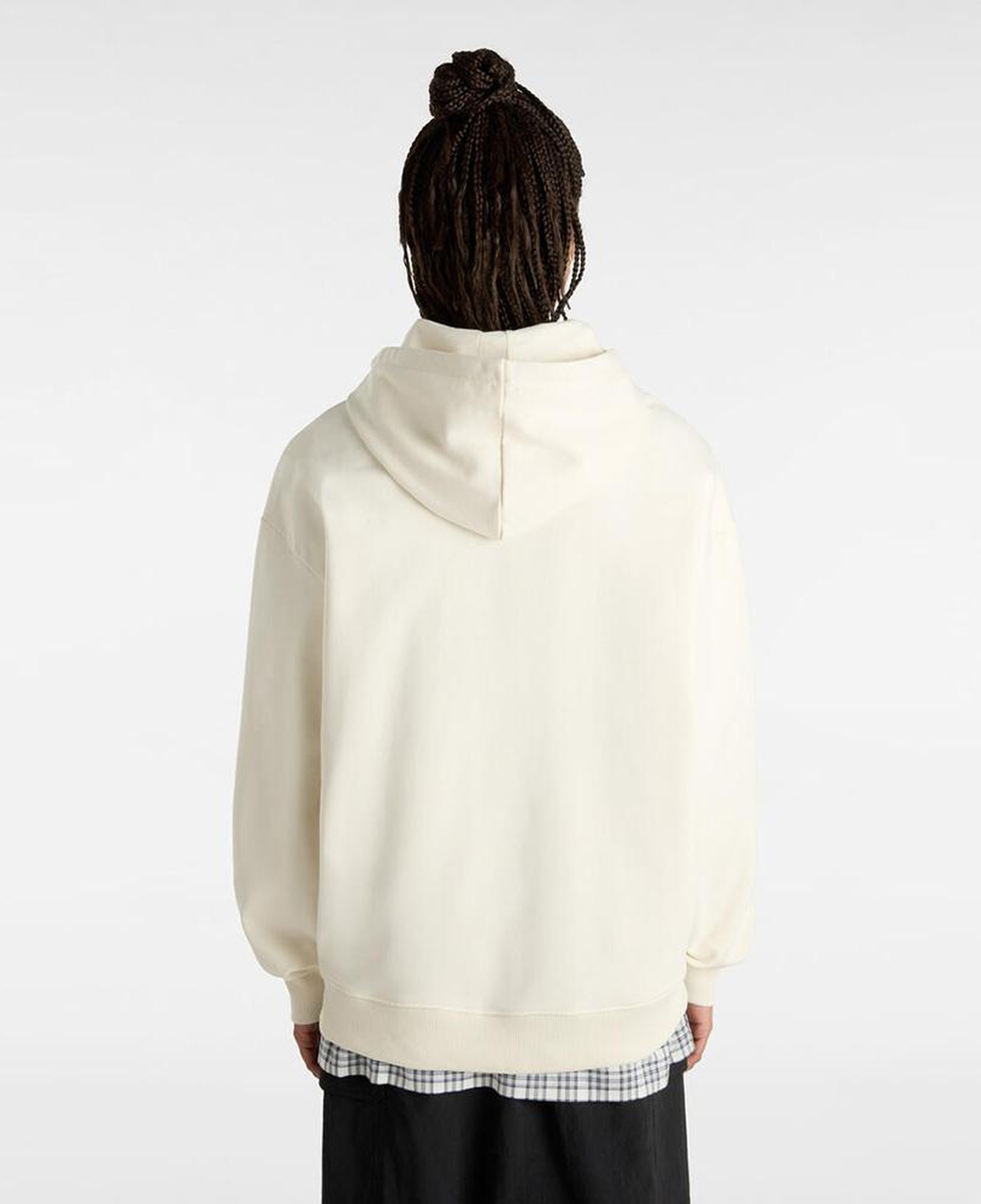 Vans Flyıng V Os Ft Ls Kadın Krem Rengi Sweatshirt