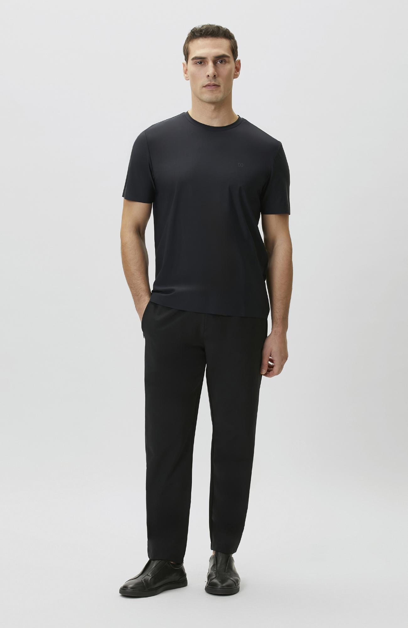 Network Erkek Lacivert Teknik T-shirt