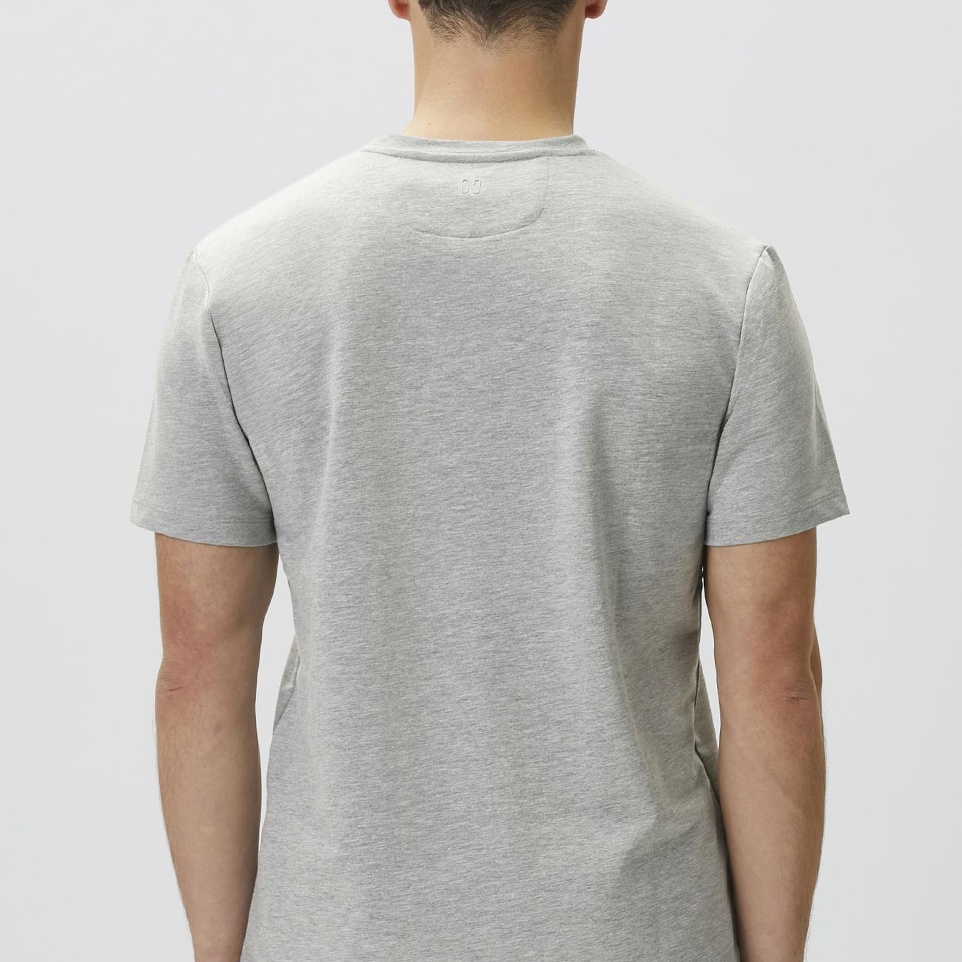 Network Erkek N-Tech Gri Melanj T-shirt