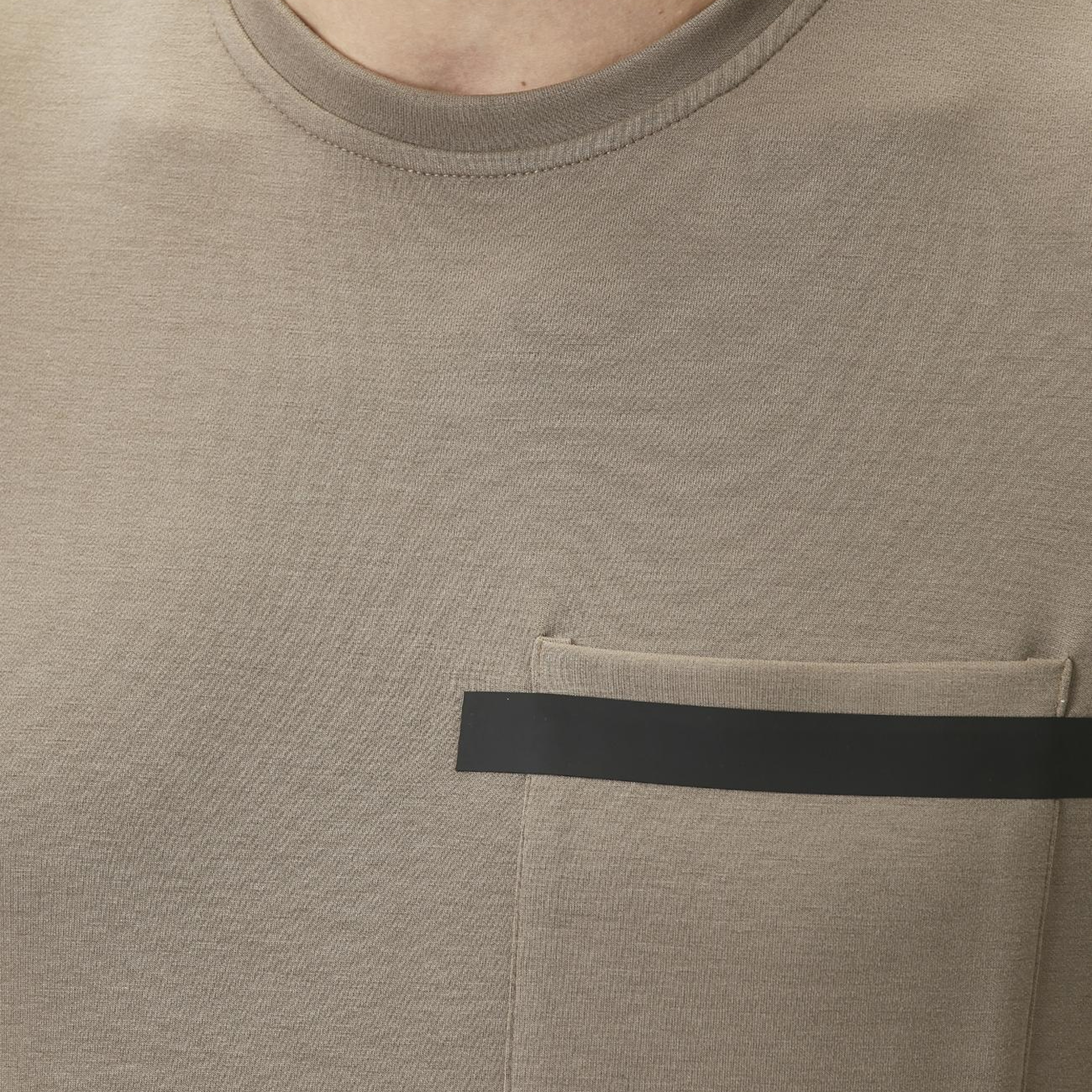 Network Erkek Vizon Baskı Detaylı T-shirt