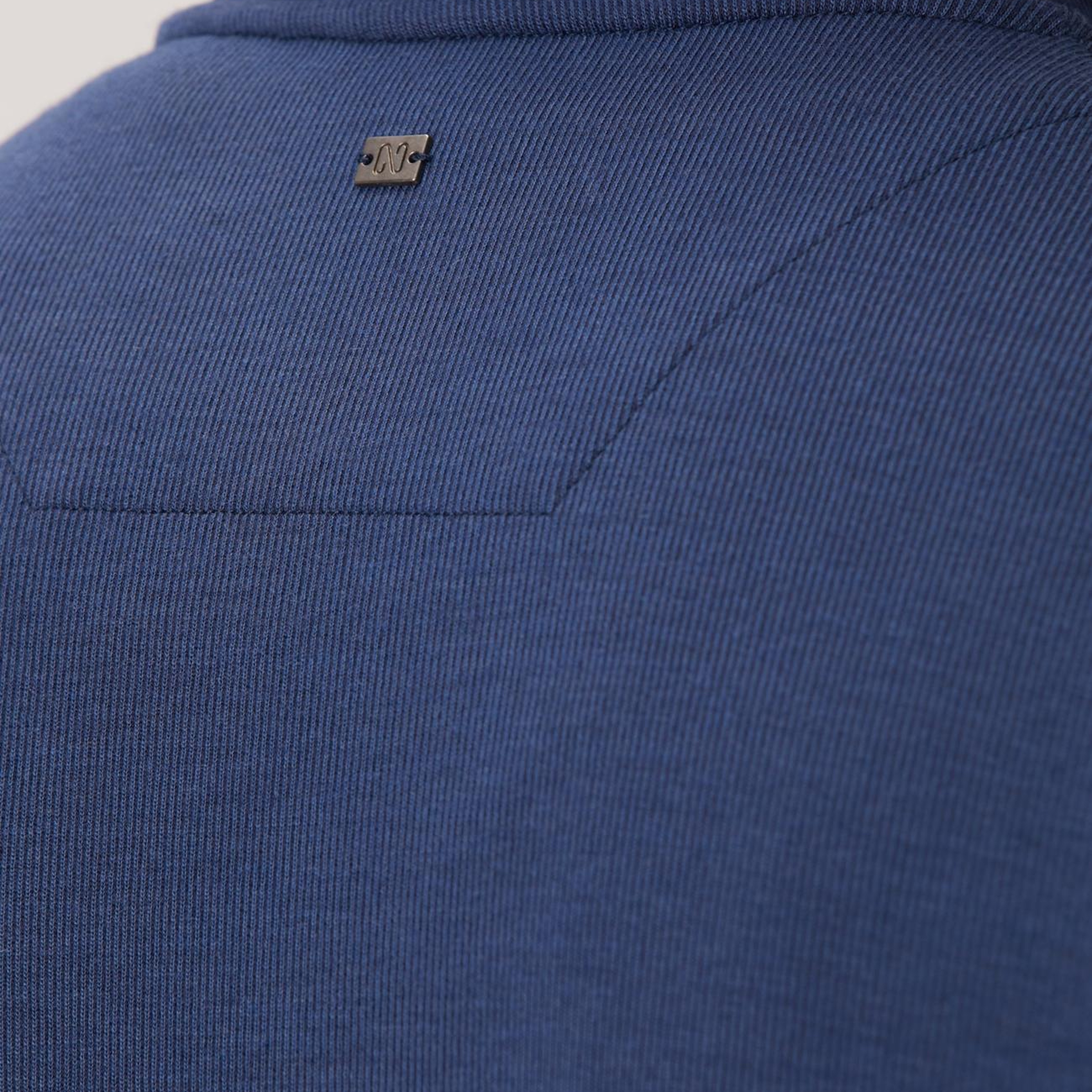 Network Erkek Lacivert Fermuarlı Yaka Garnili Sweatshirt