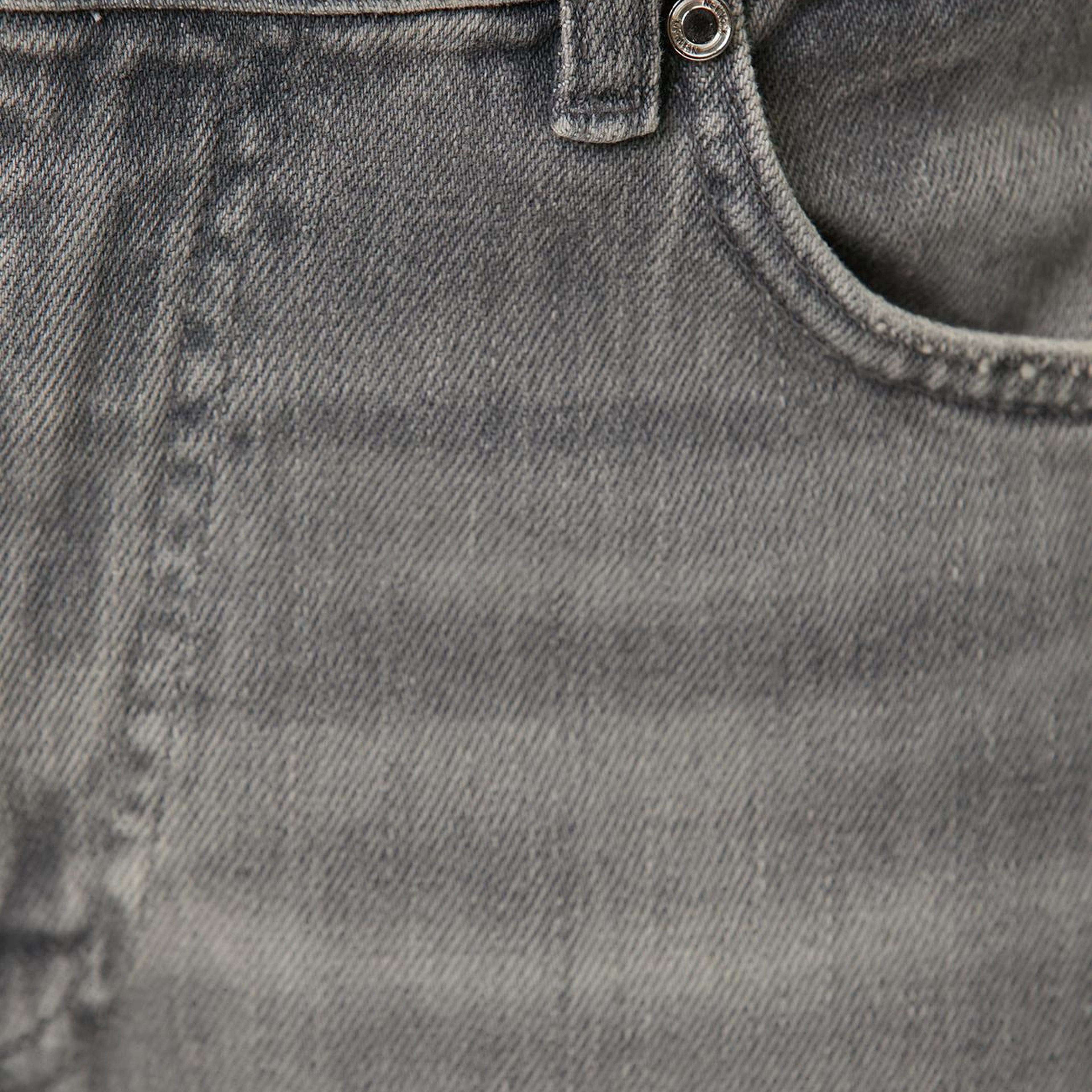 Network Kadın Koyu Gri Wide Leg Denim Pantolon