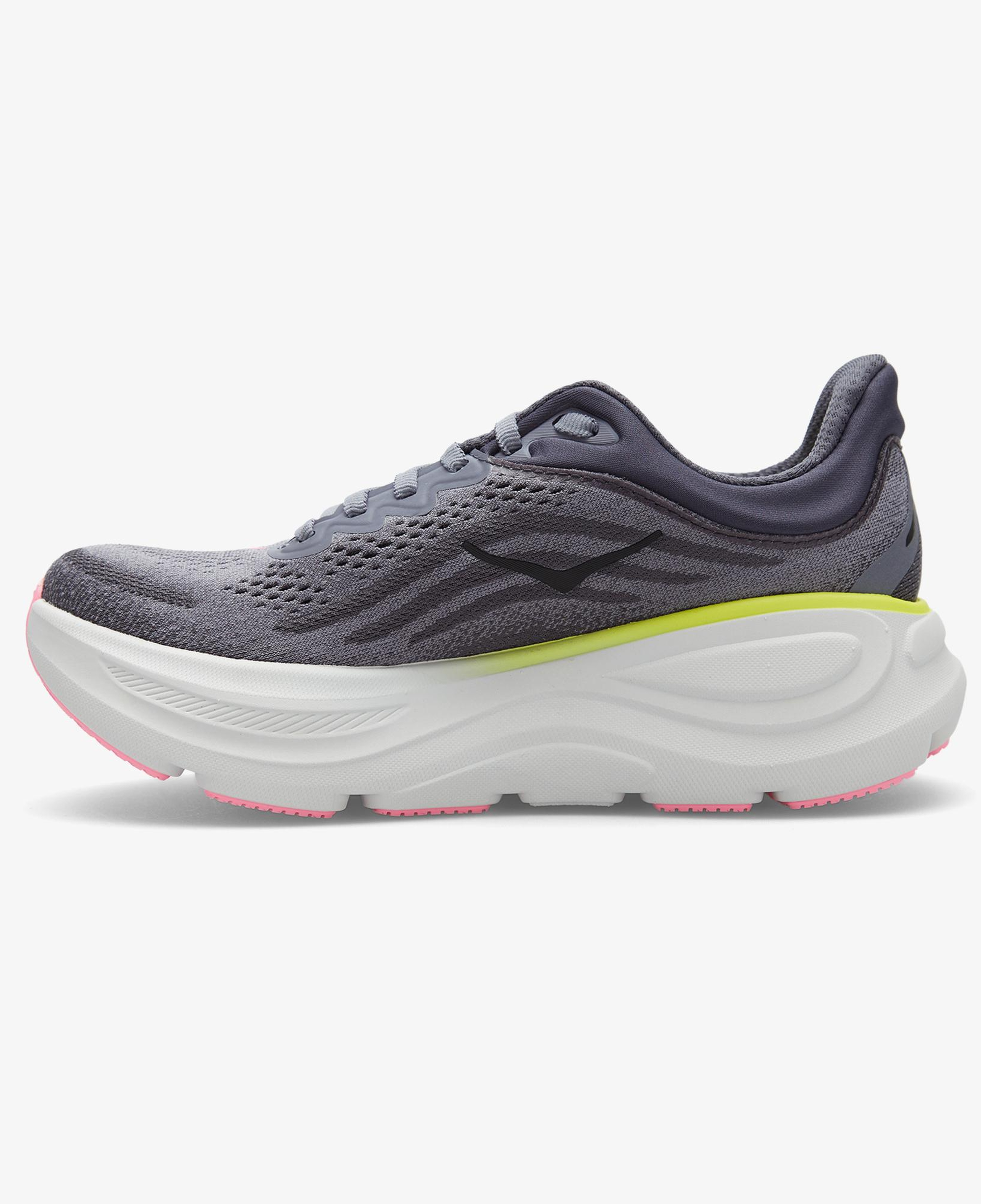 Hoka Bondi 9 Kadın Gri Koşu Ayakkabısı
