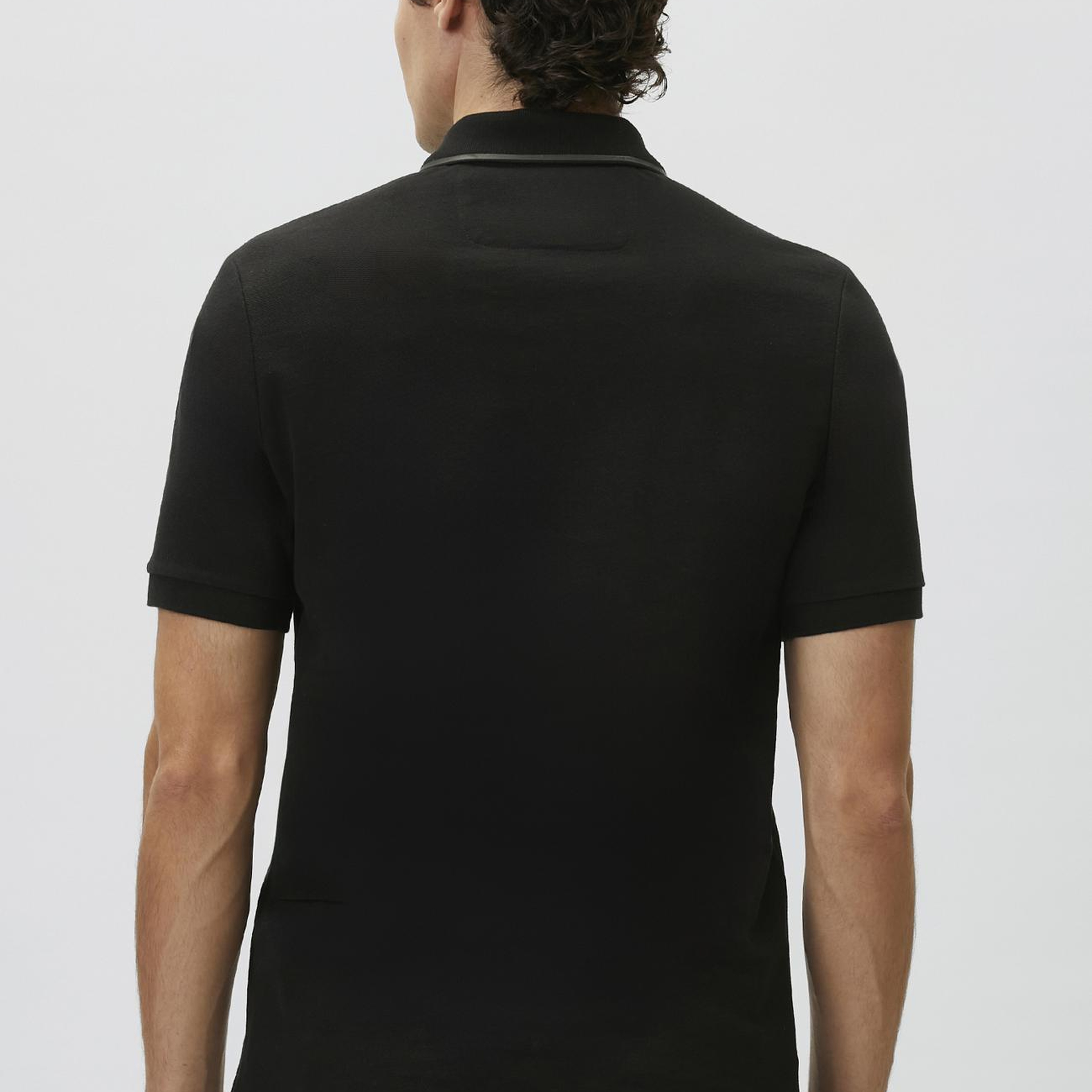 Network Erkek N-Tech Siyah Fermuarlı T-shirt