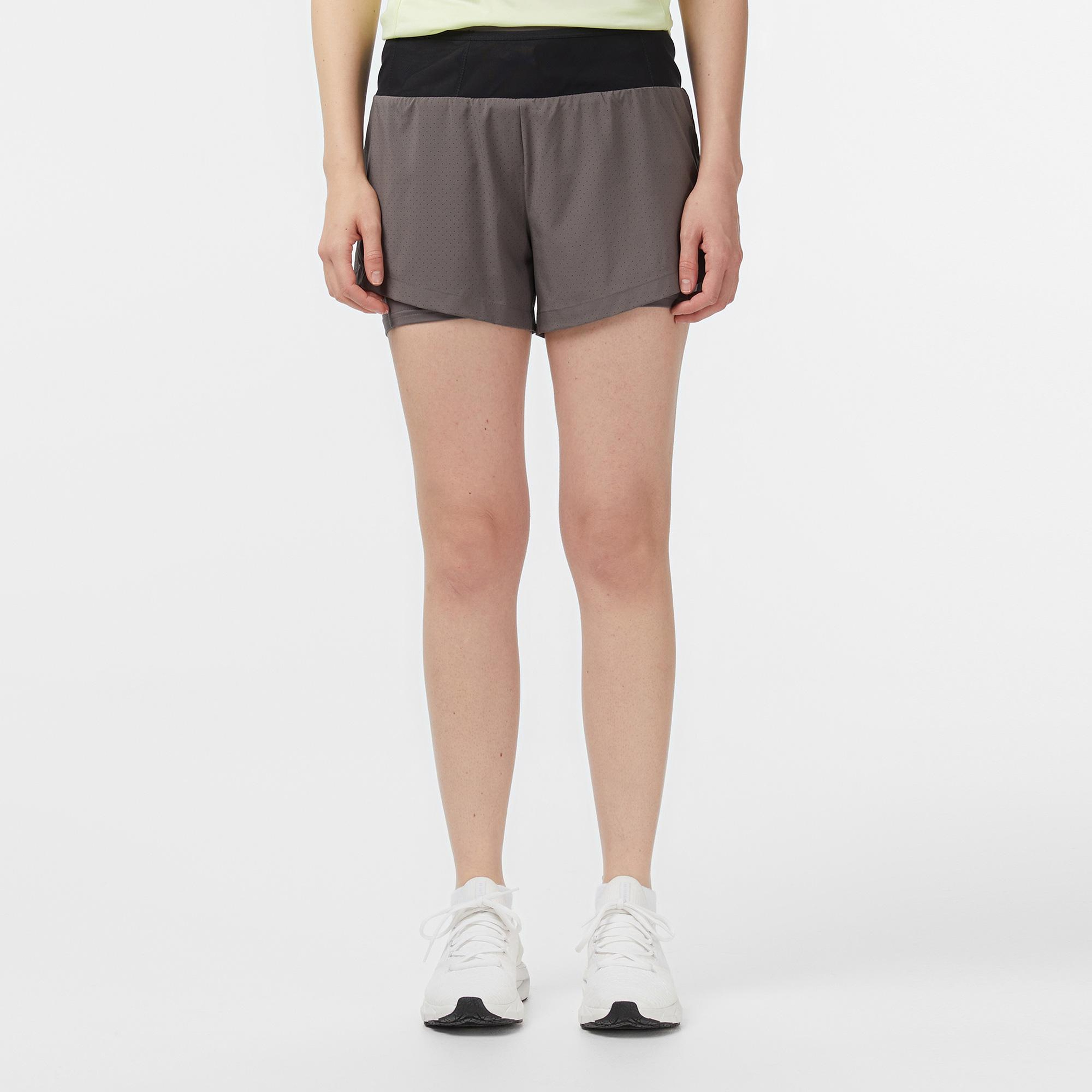 Energetics Running Kadın Gri Koşu Şort