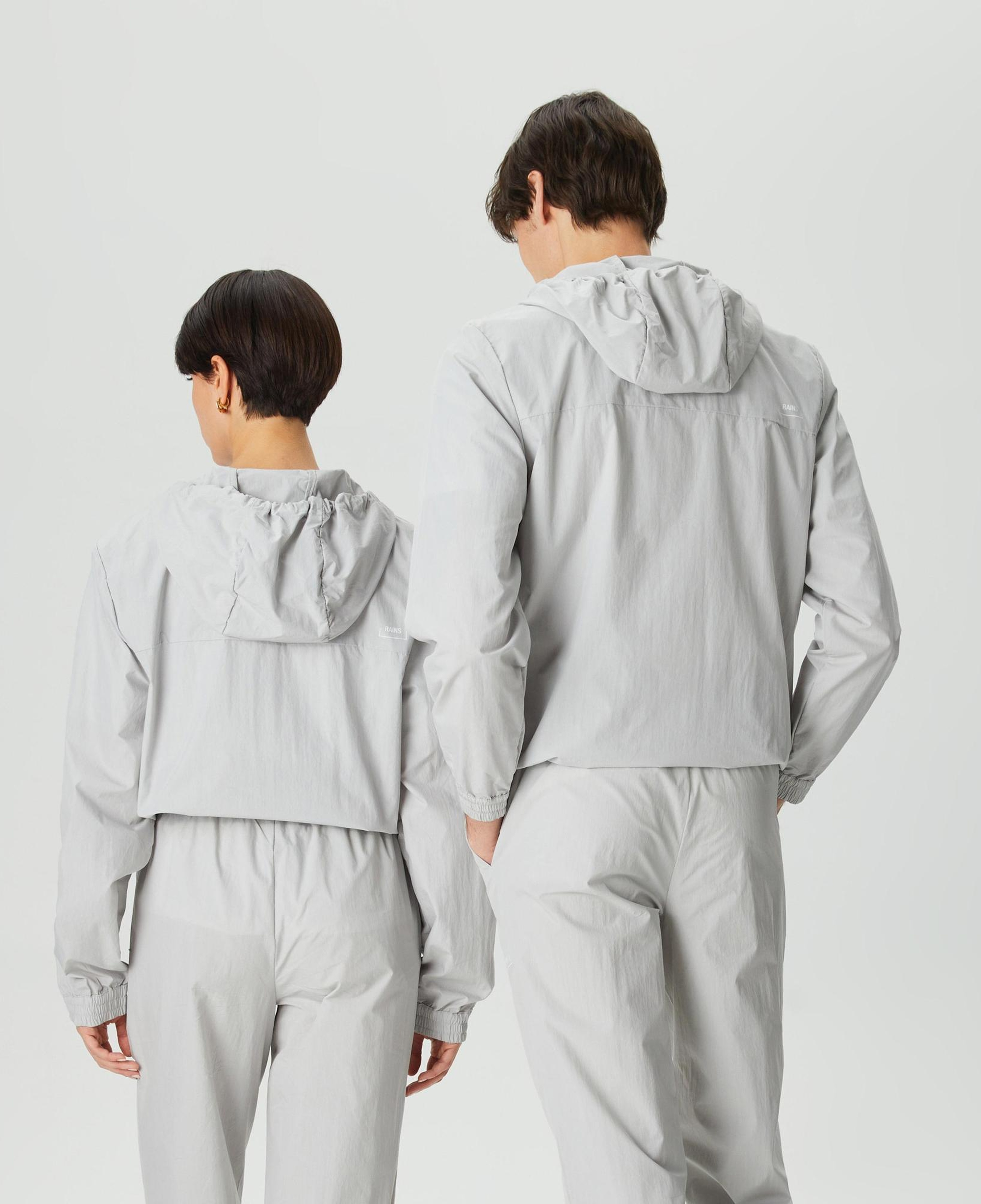 Rains Juba Unisex Gri Yağmurluk