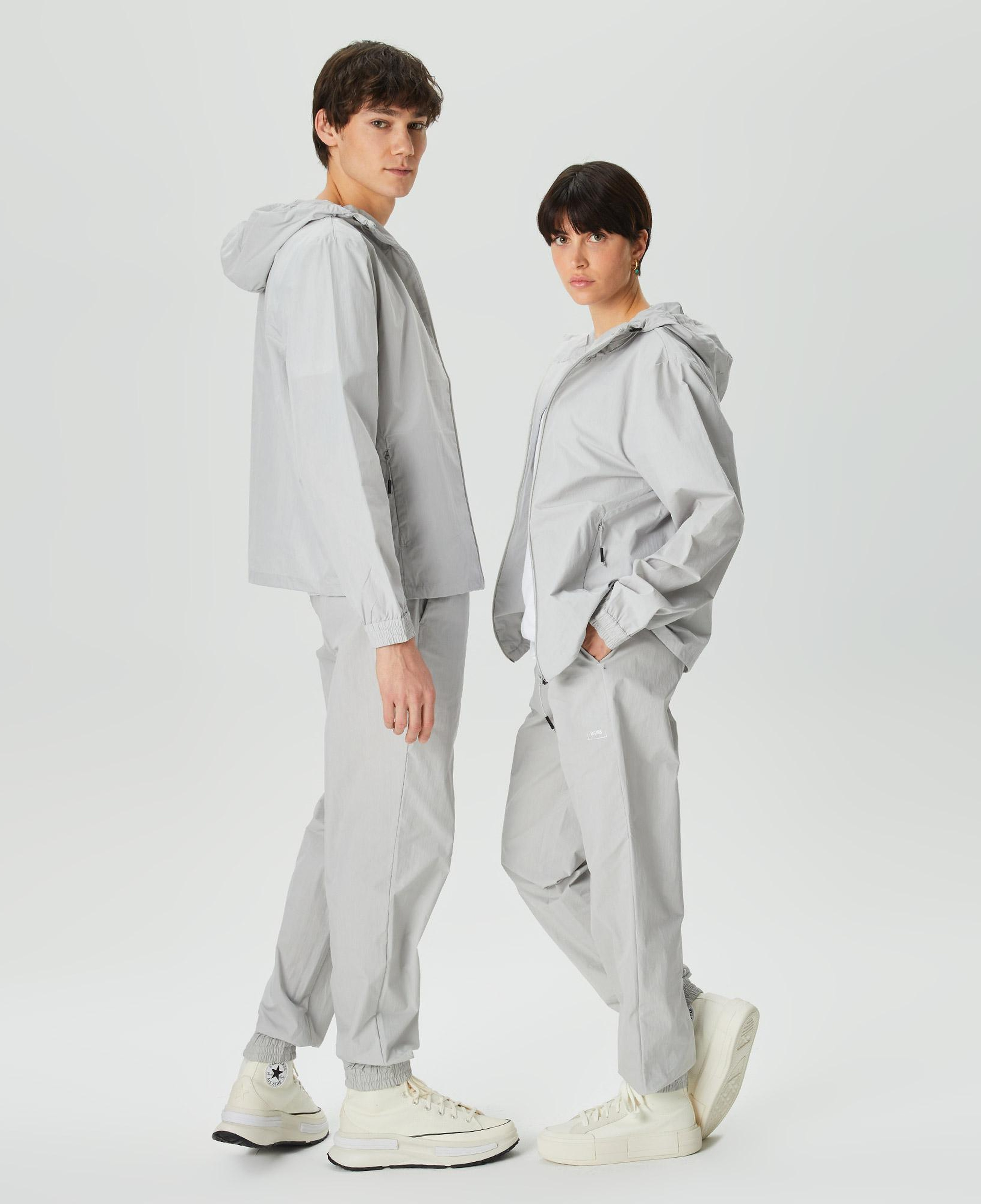 Rains Juba Unisex Gri Yağmurluk