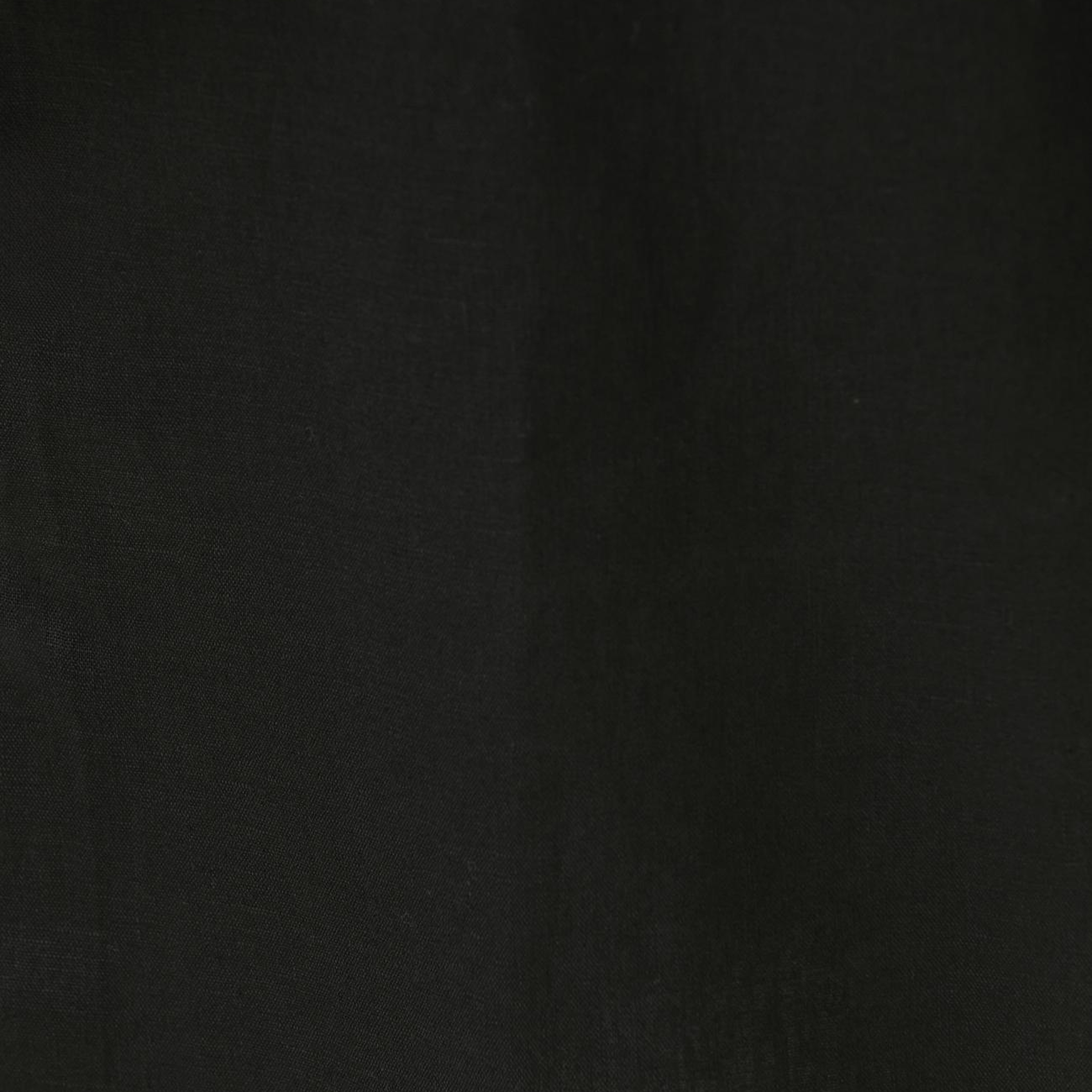 Network Erkek Slim Fit Siyah Keten Gömlek