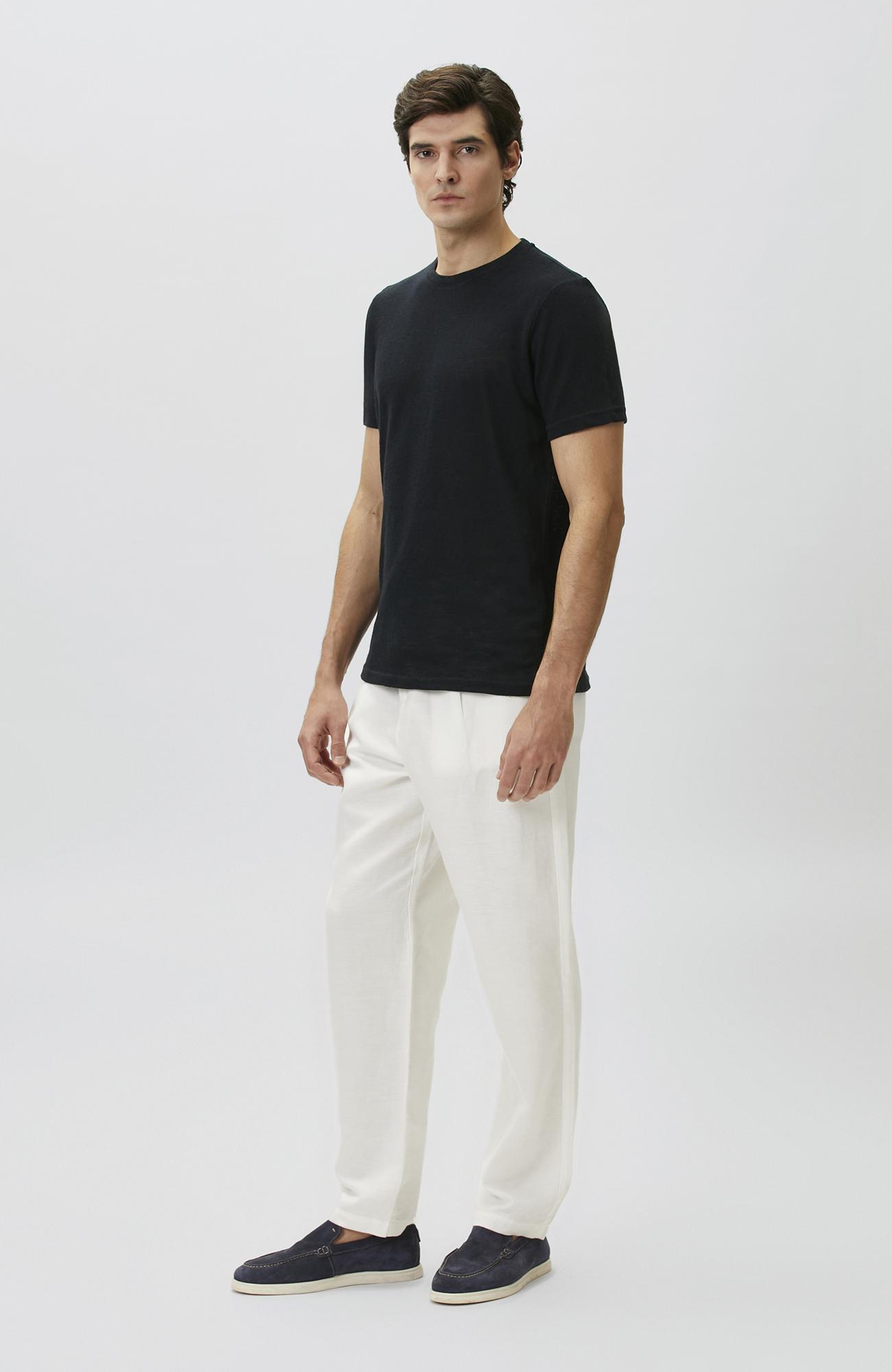 Network Erkek Lacivert Basic T-shirt