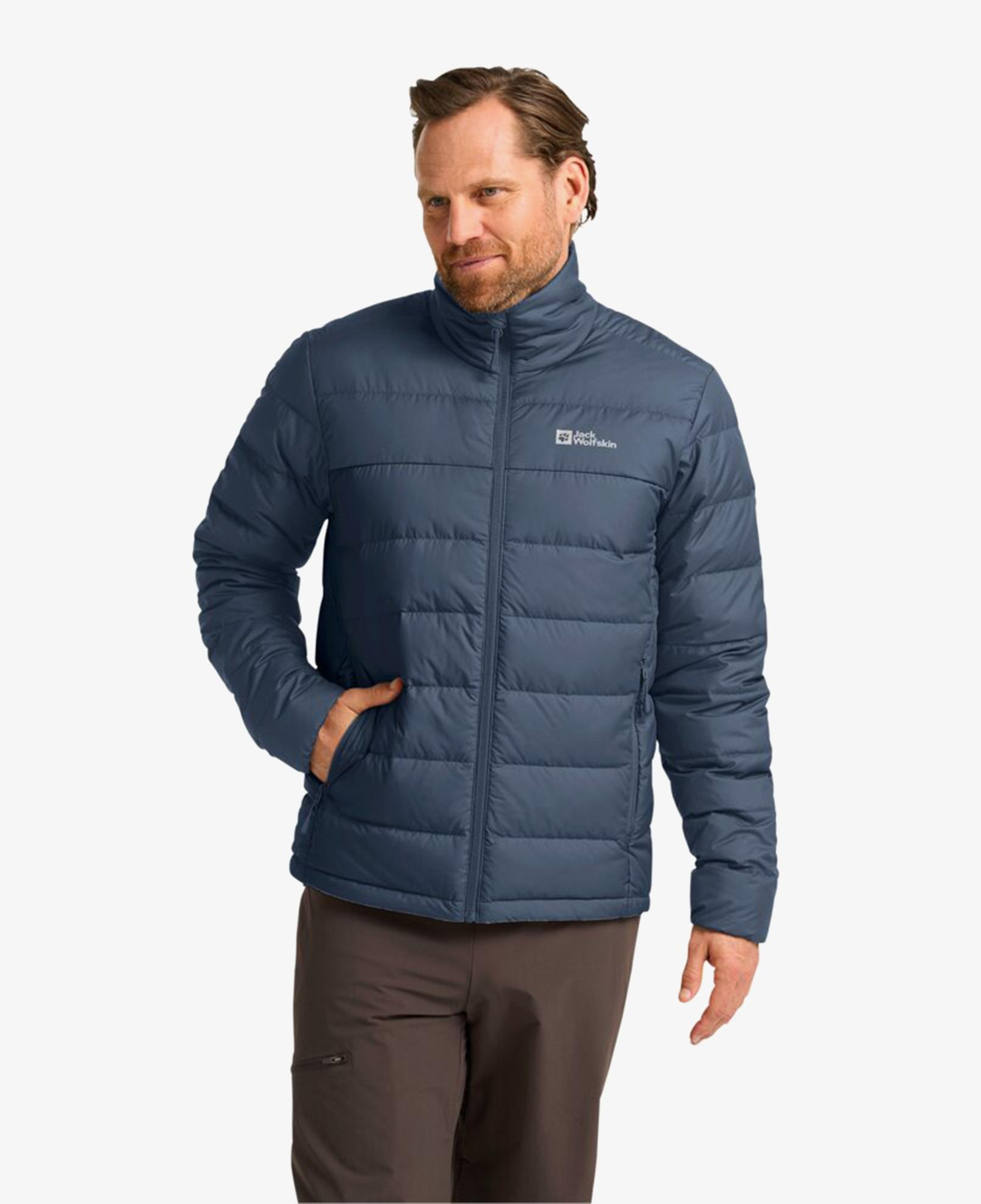 Jack Wolfskin Ather Down Erkek Lacivert Ceket