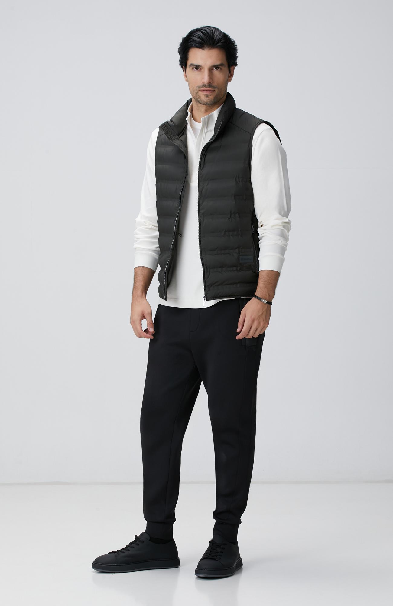 Network Erkek Kırık Beyaz Uzun Kollu T-Shirt