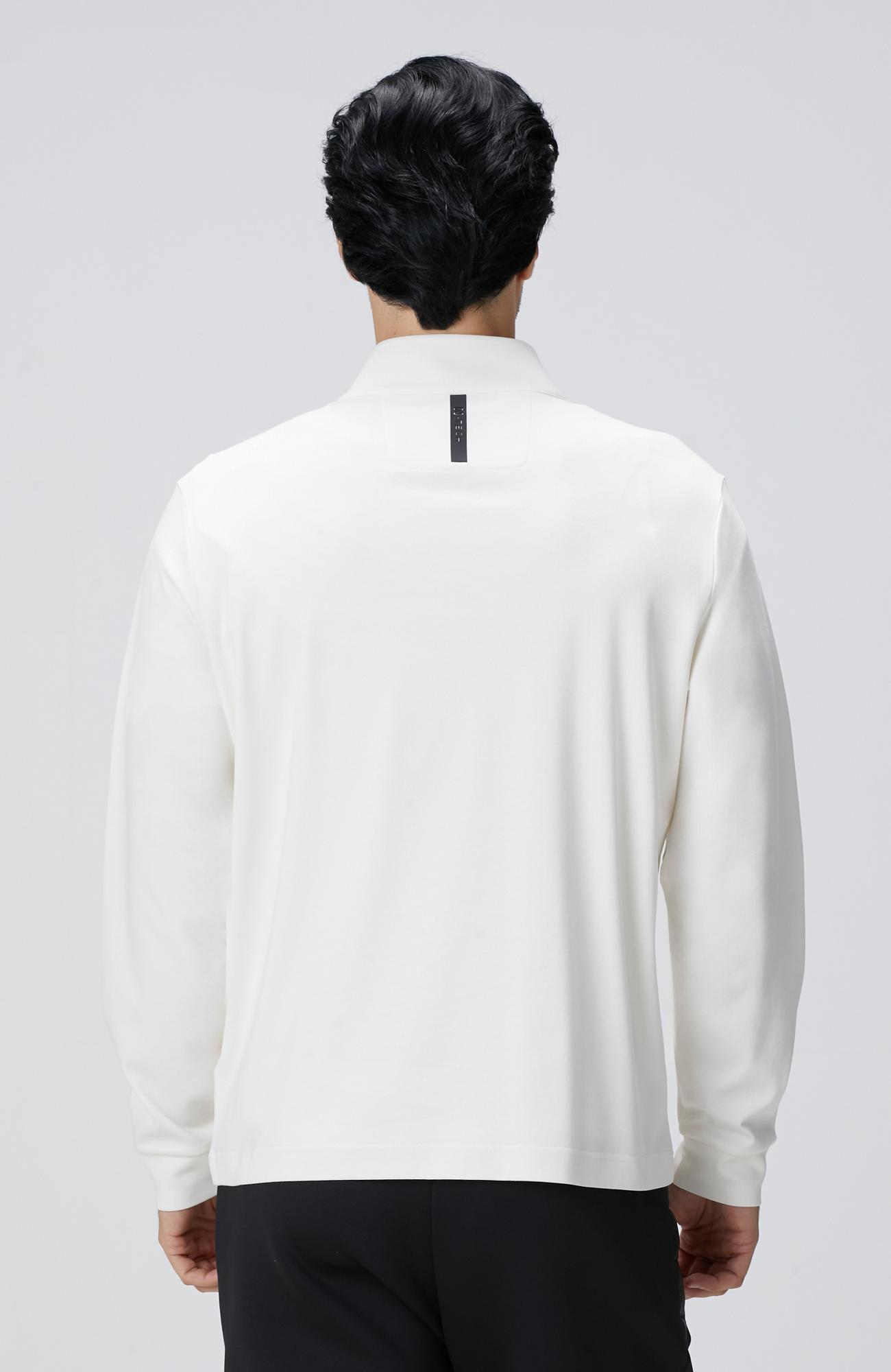 Network Erkek Kırık Beyaz Uzun Kollu T-Shirt