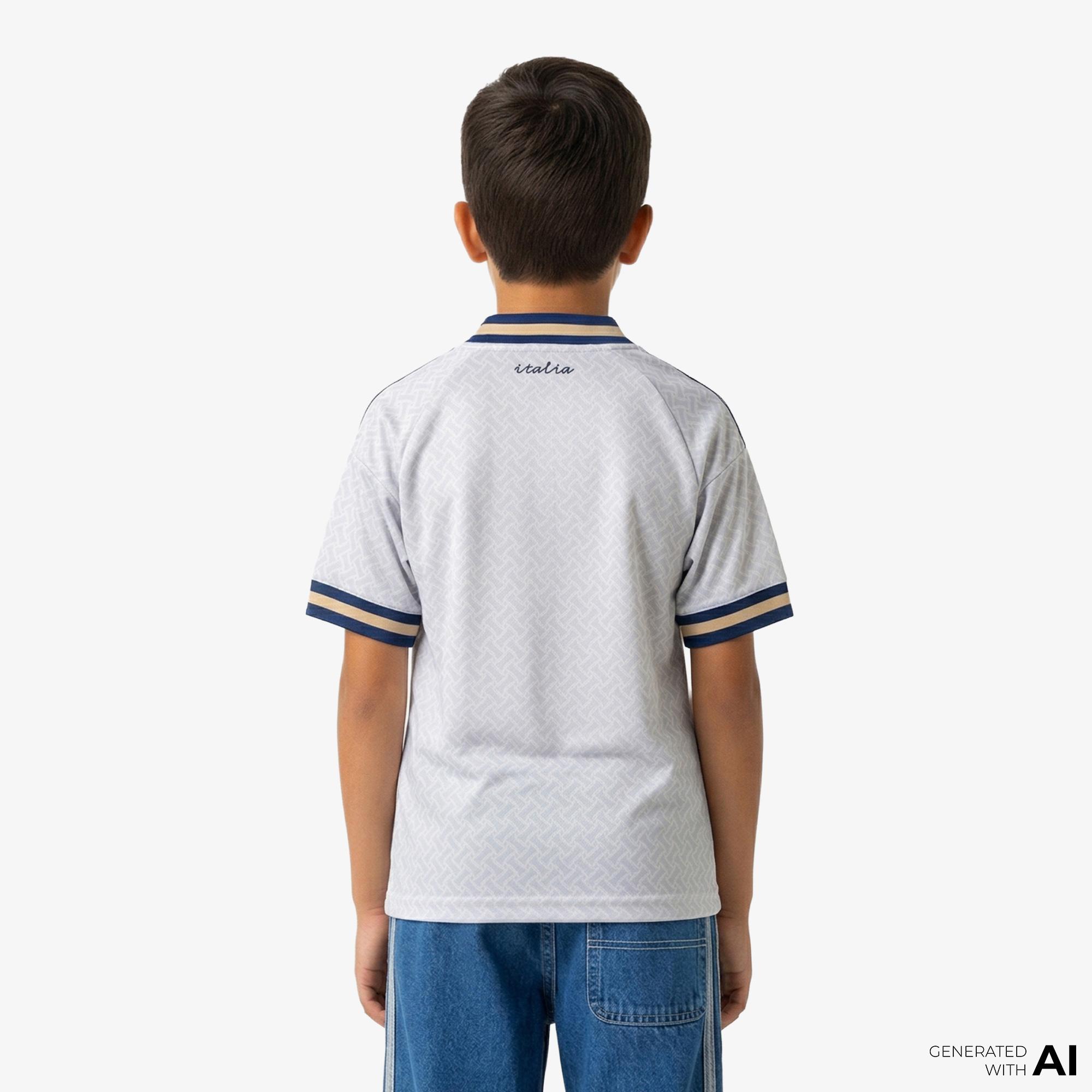 adidas Figc A Çocuk Mavi Forma