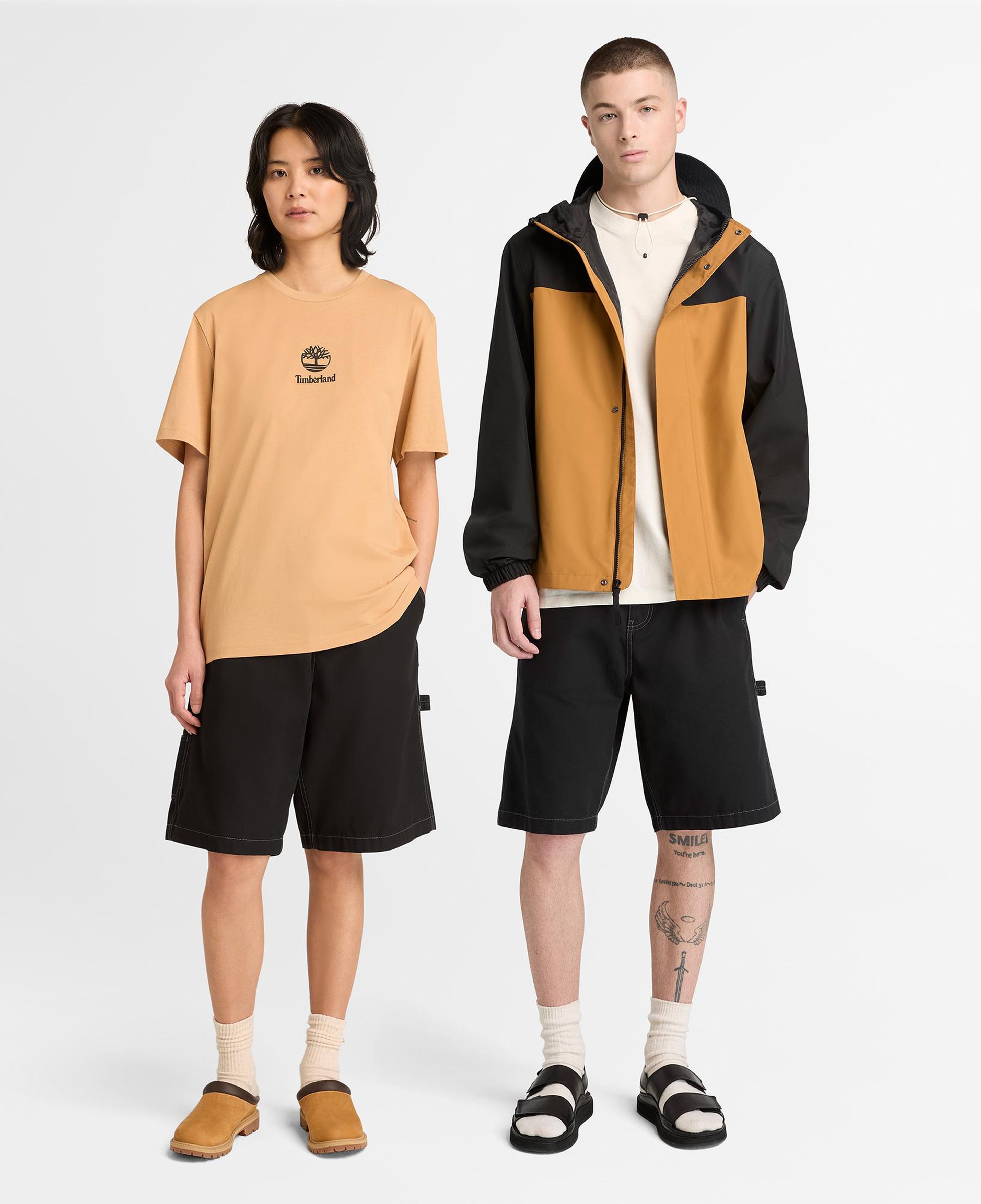 Timberland Washed Duck Canvas Carpenter Erkek Siyah Şort