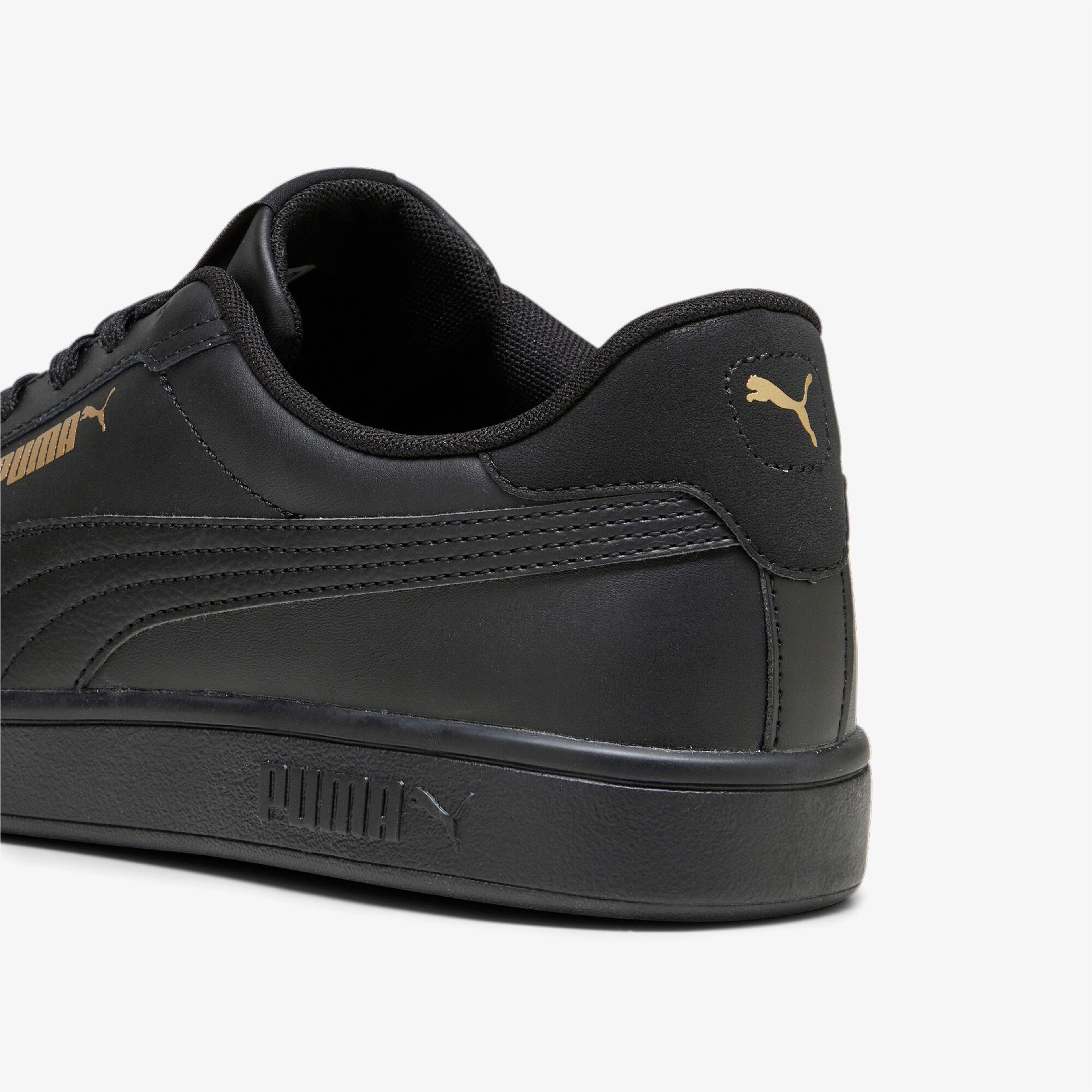 Puma Smash 3.0 Erkek Siyah Spor Ayakkabı