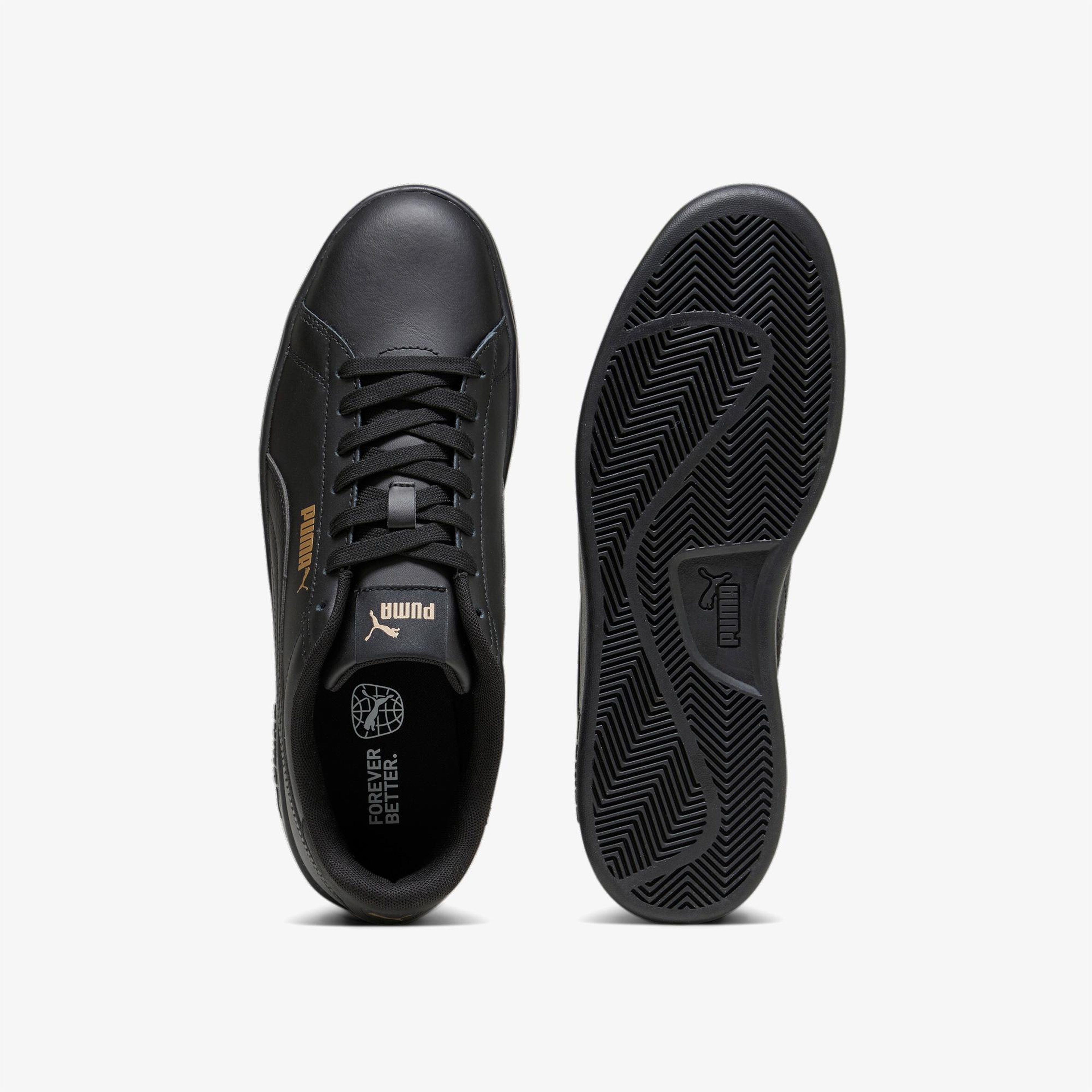 Puma Smash 3.0 Erkek Siyah Spor Ayakkabı