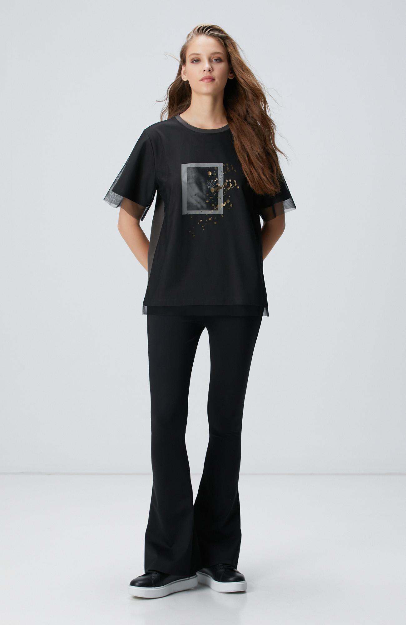 Network Kadın N-Tech Antrasit T-Shirt