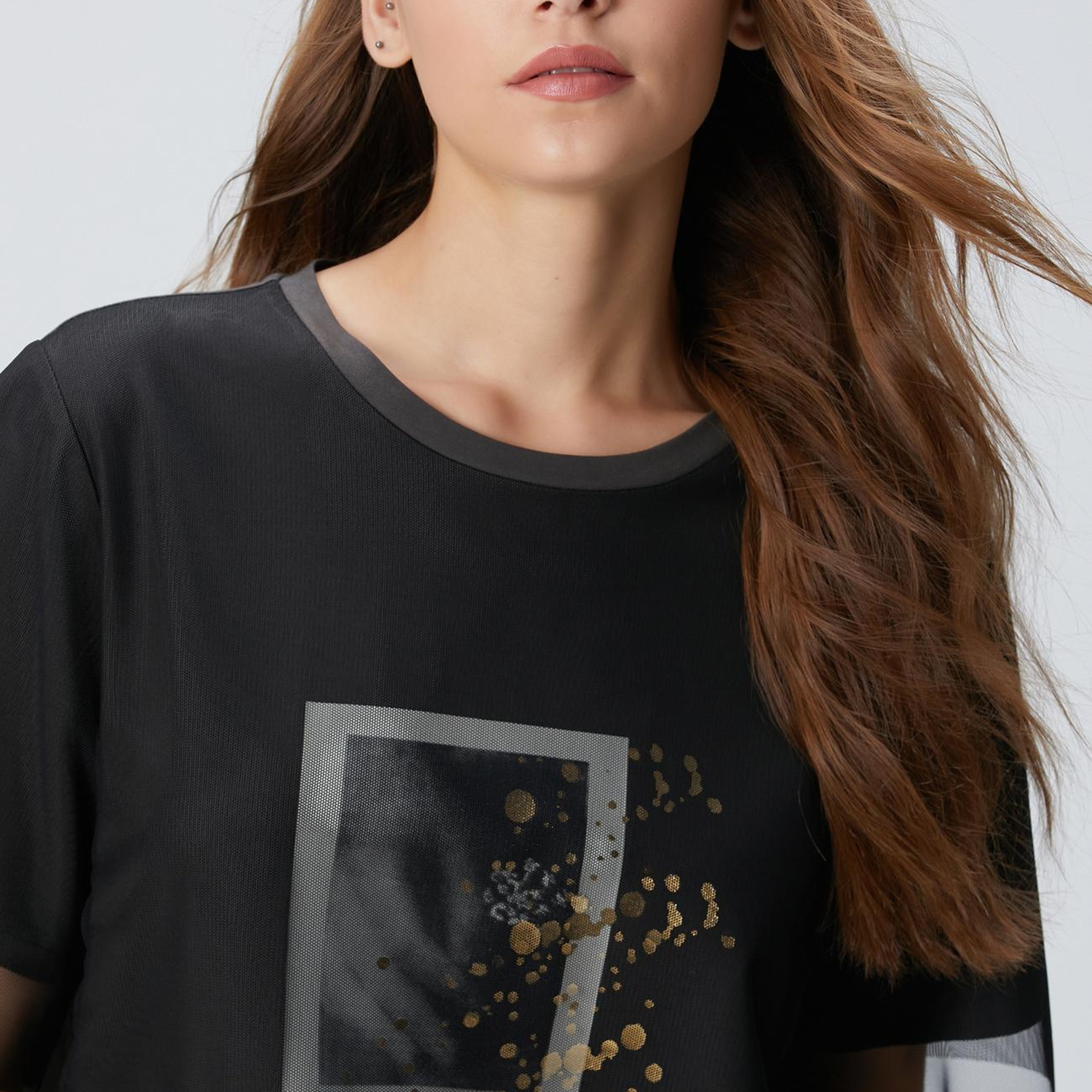 Network Kadın N-Tech Antrasit T-Shirt