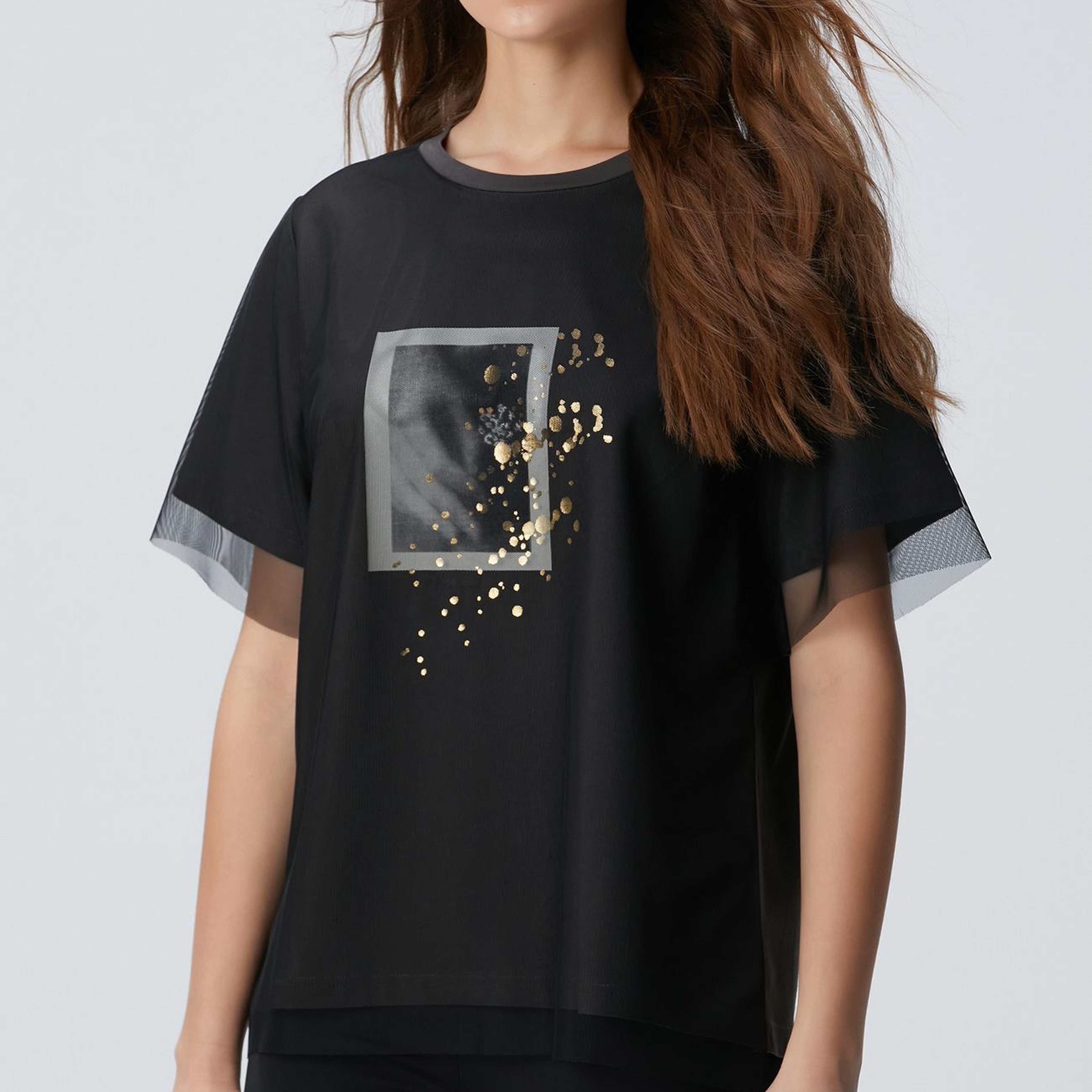 Network Kadın N-Tech Antrasit T-Shirt