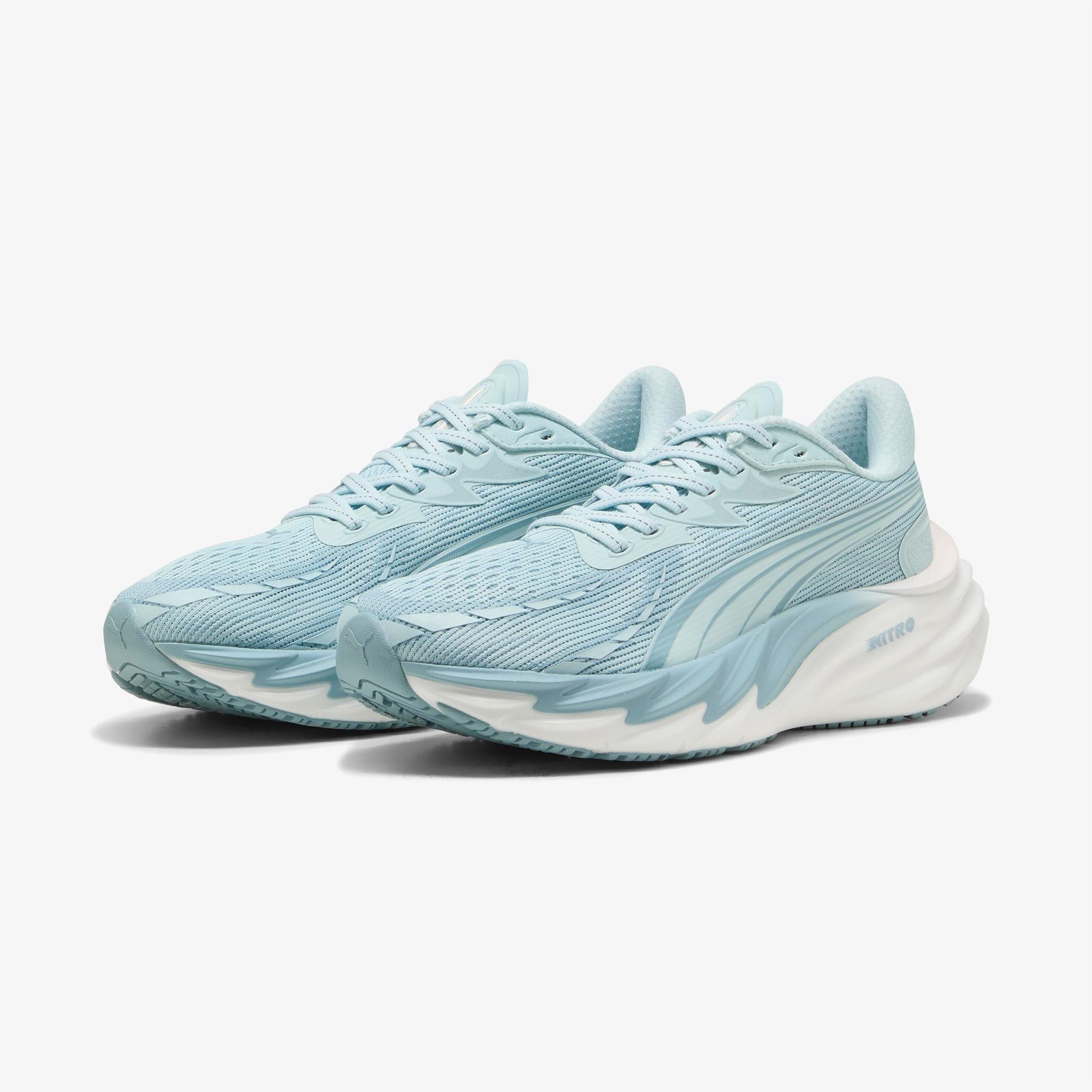 Puma Velocity Nitro 4 Kadın Beyaz Koşu Ayakkabısı