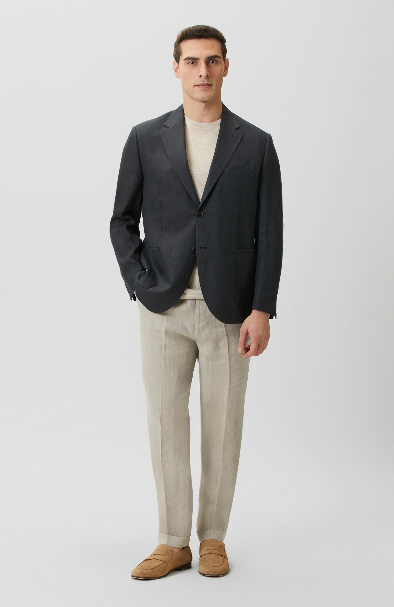 Network Erkek Bej Basic T-shirt