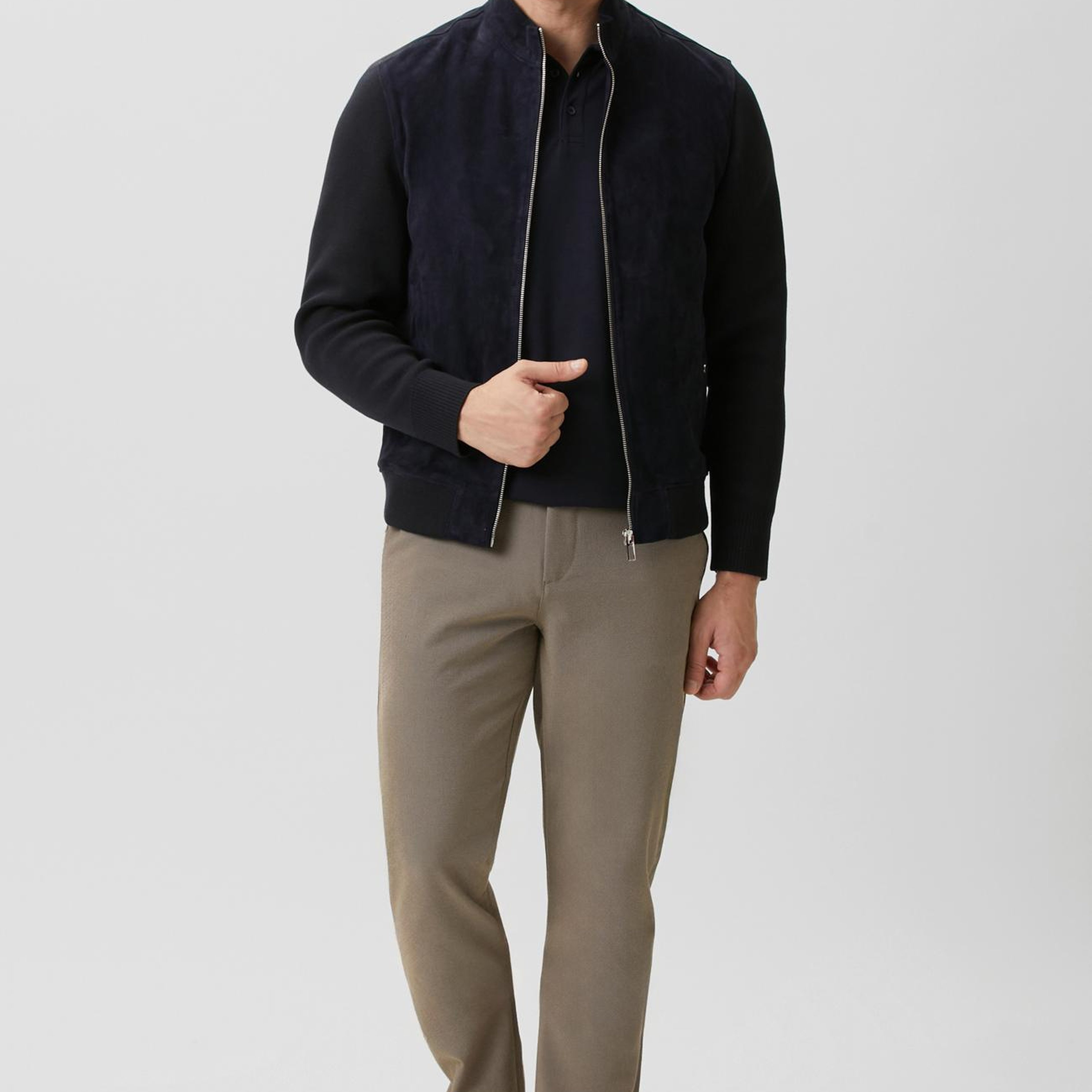 Network Erkek Lacivert Basic Polo Modal T-shirt