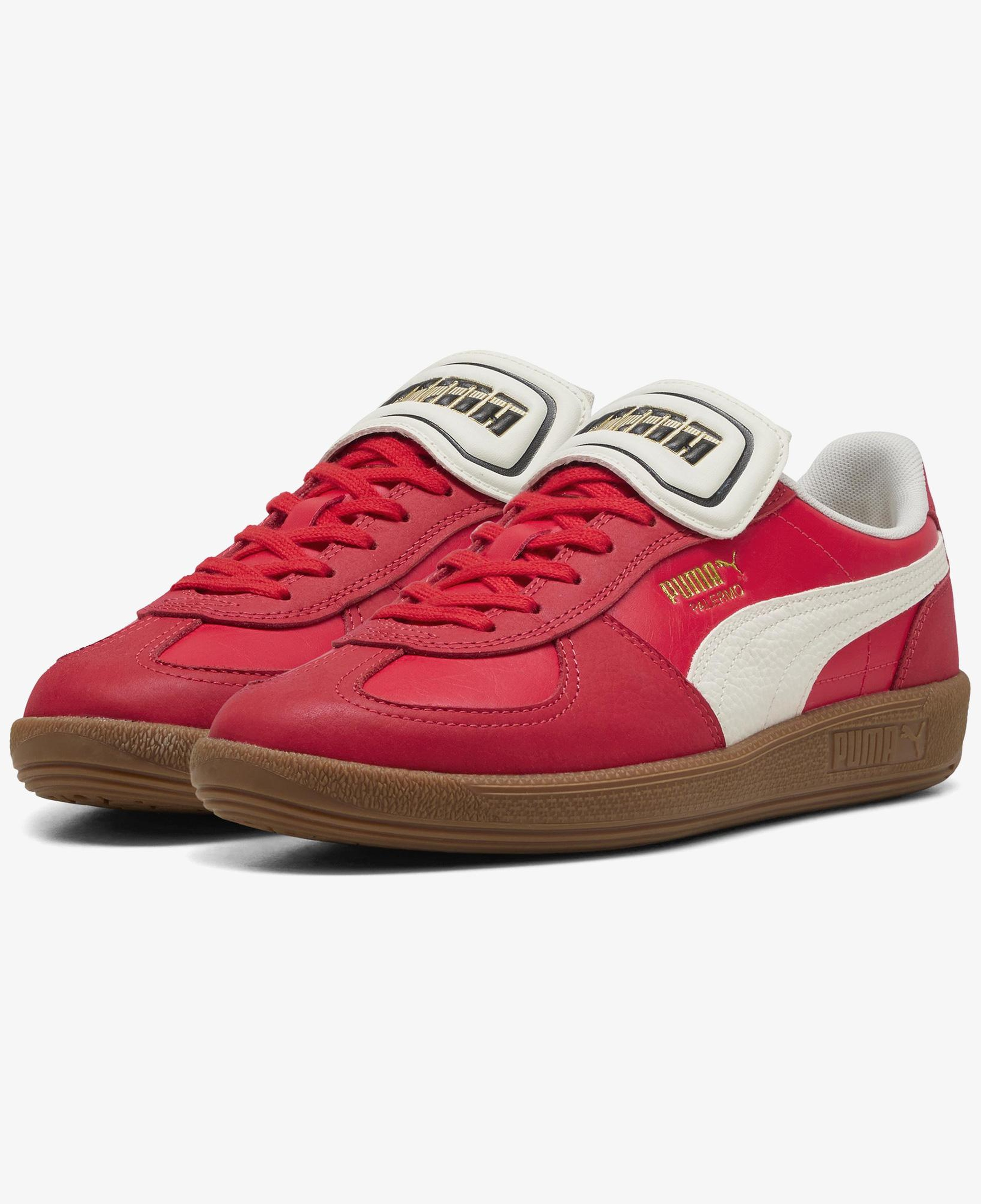 Puma Palermo Premium Unisex Kırmızı Spor Ayakkabı