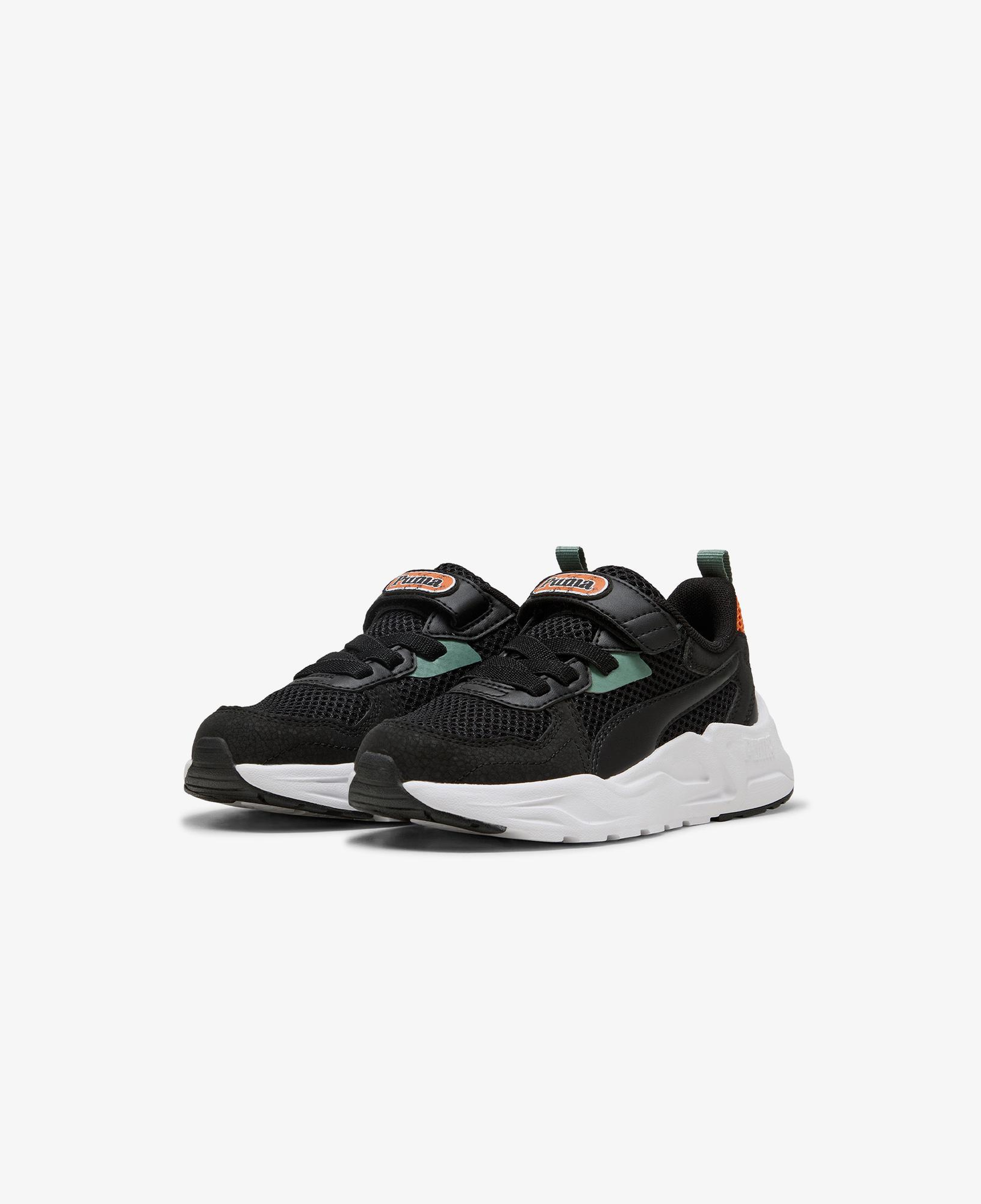 Puma Trinity Lite Mid 90s AC+ Çocuk Siyah Spor Ayakkabı