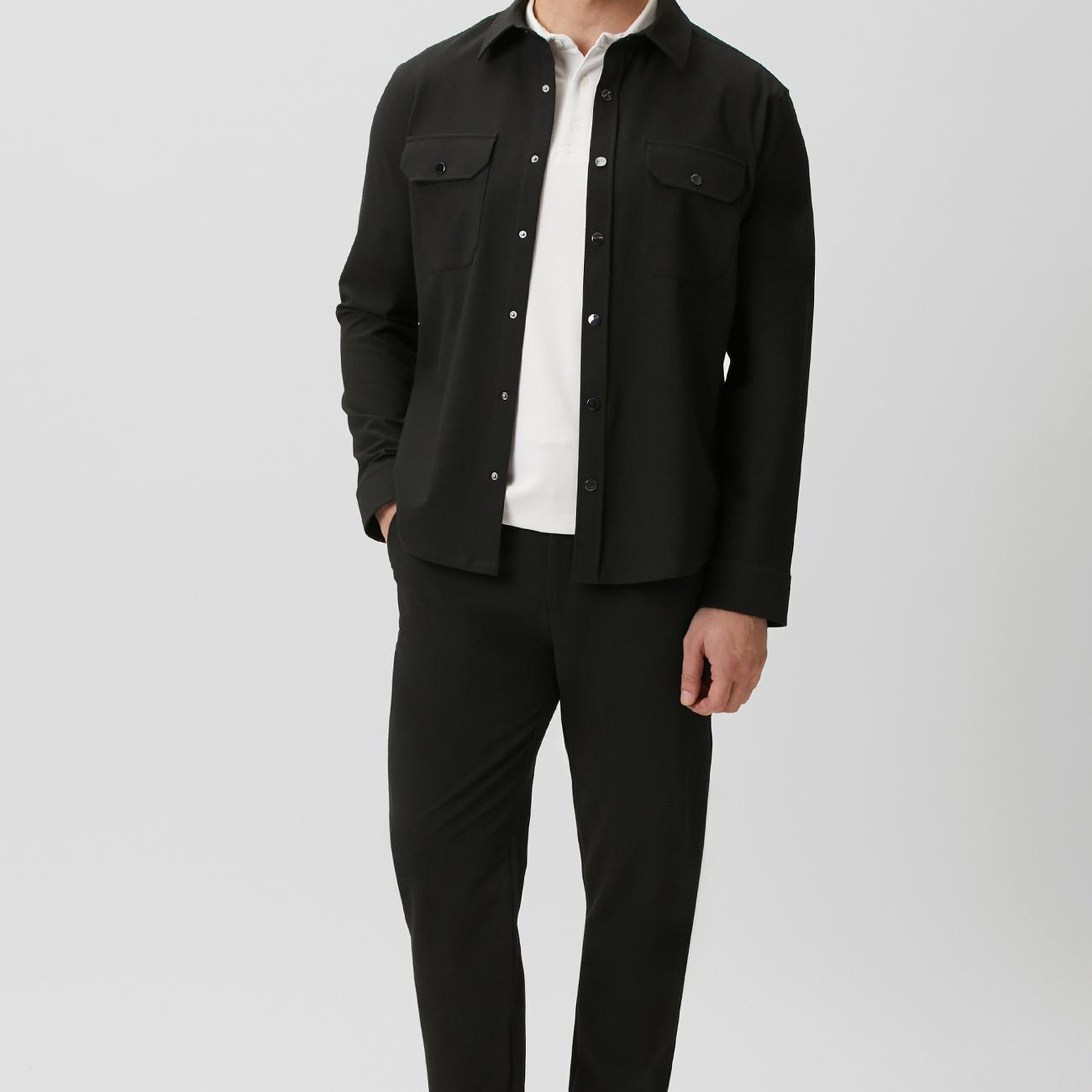 Network Erkek Siyah Jogger Gofre Desen Dokuma Pantolon