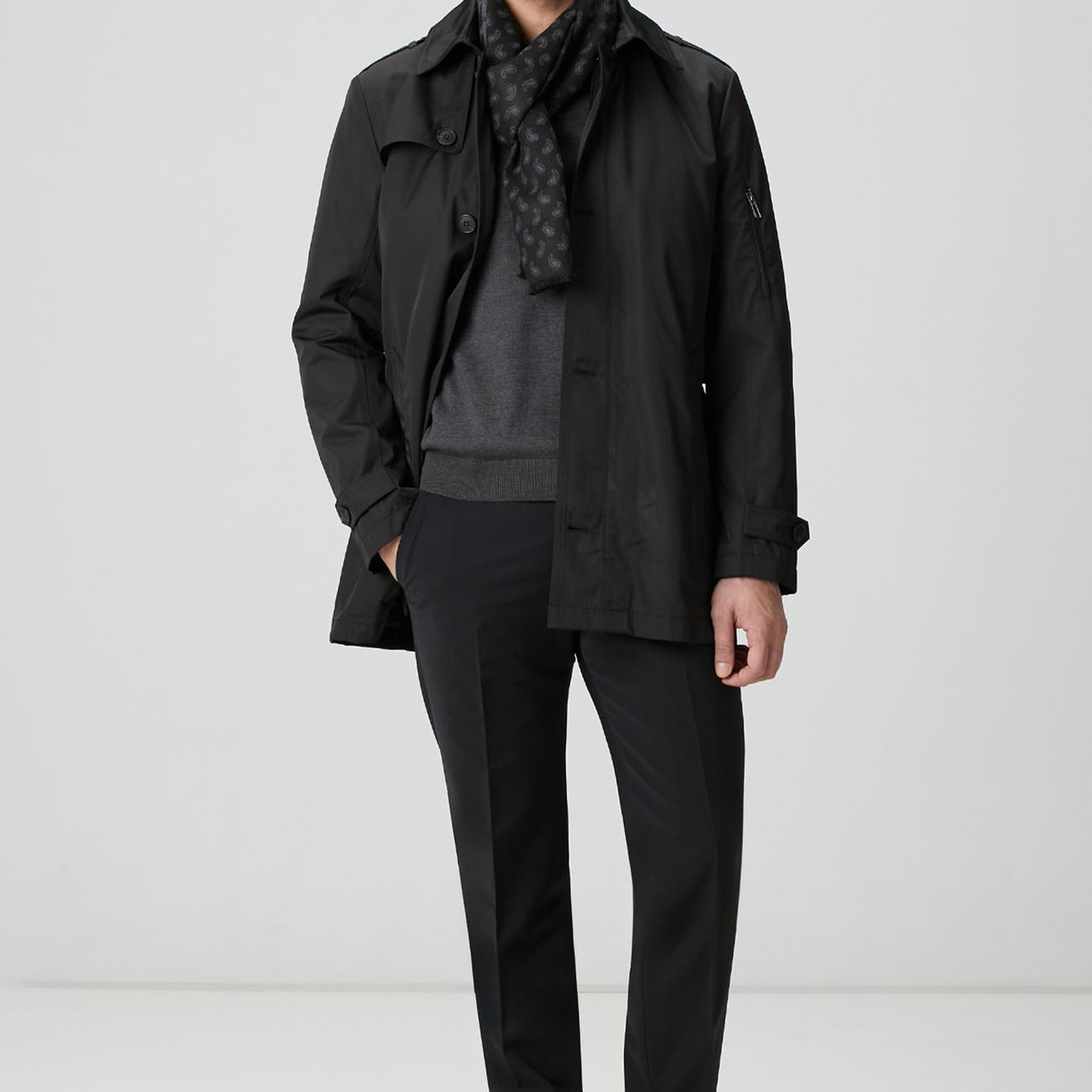 Network Erkek Antrasit Basic Kazak