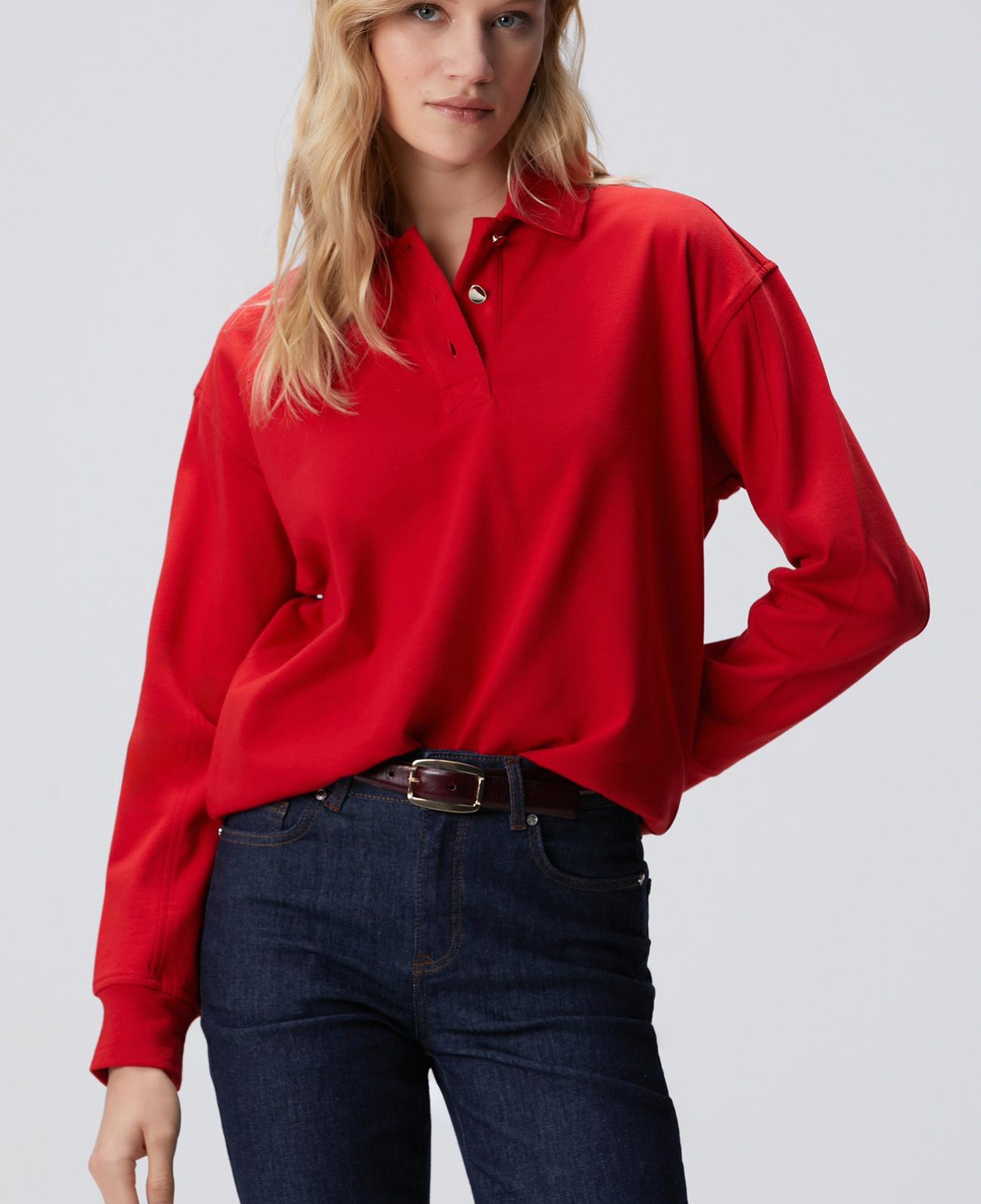 Network Kadın Kırmızı Sweatshirt