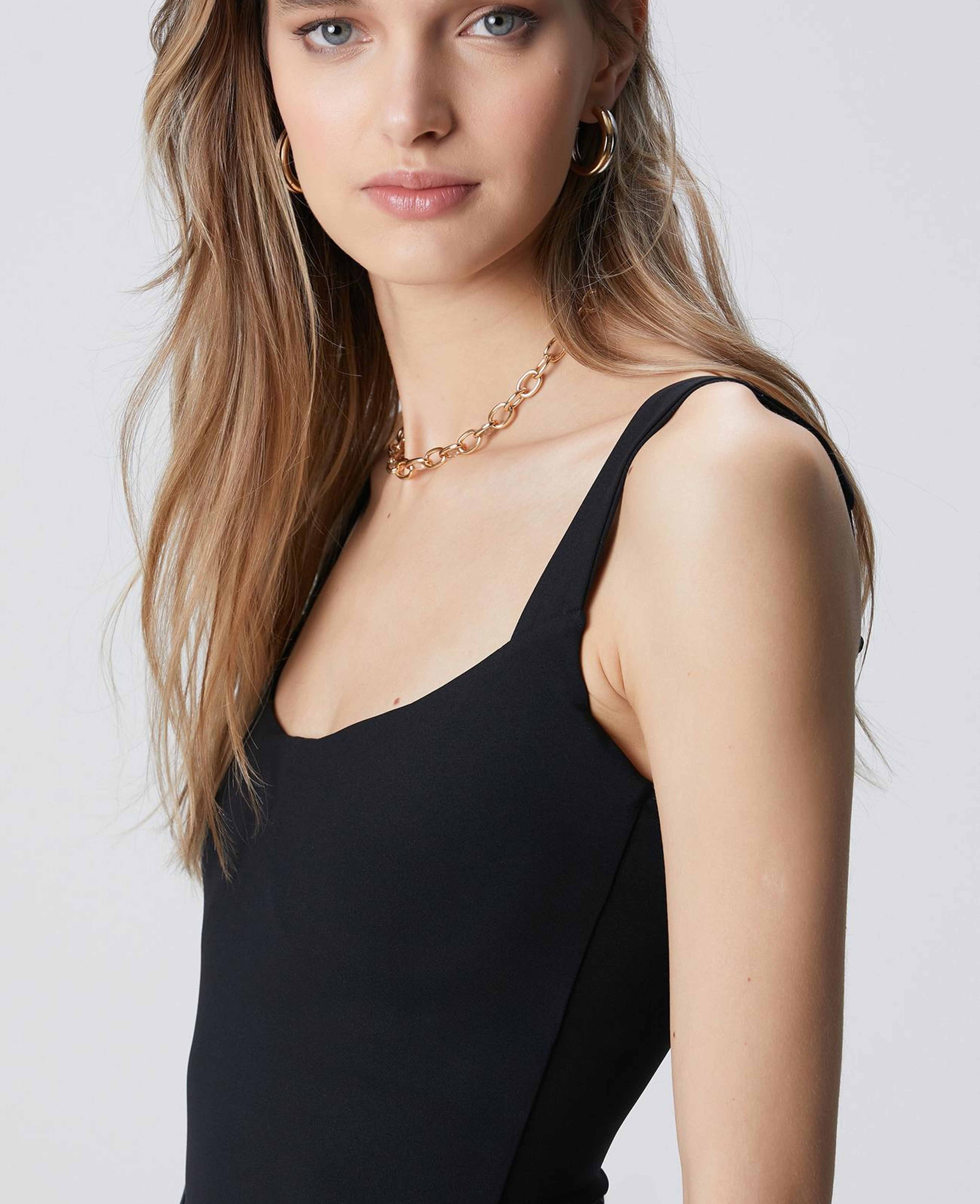 Network Kadın Siyah Bodysuit