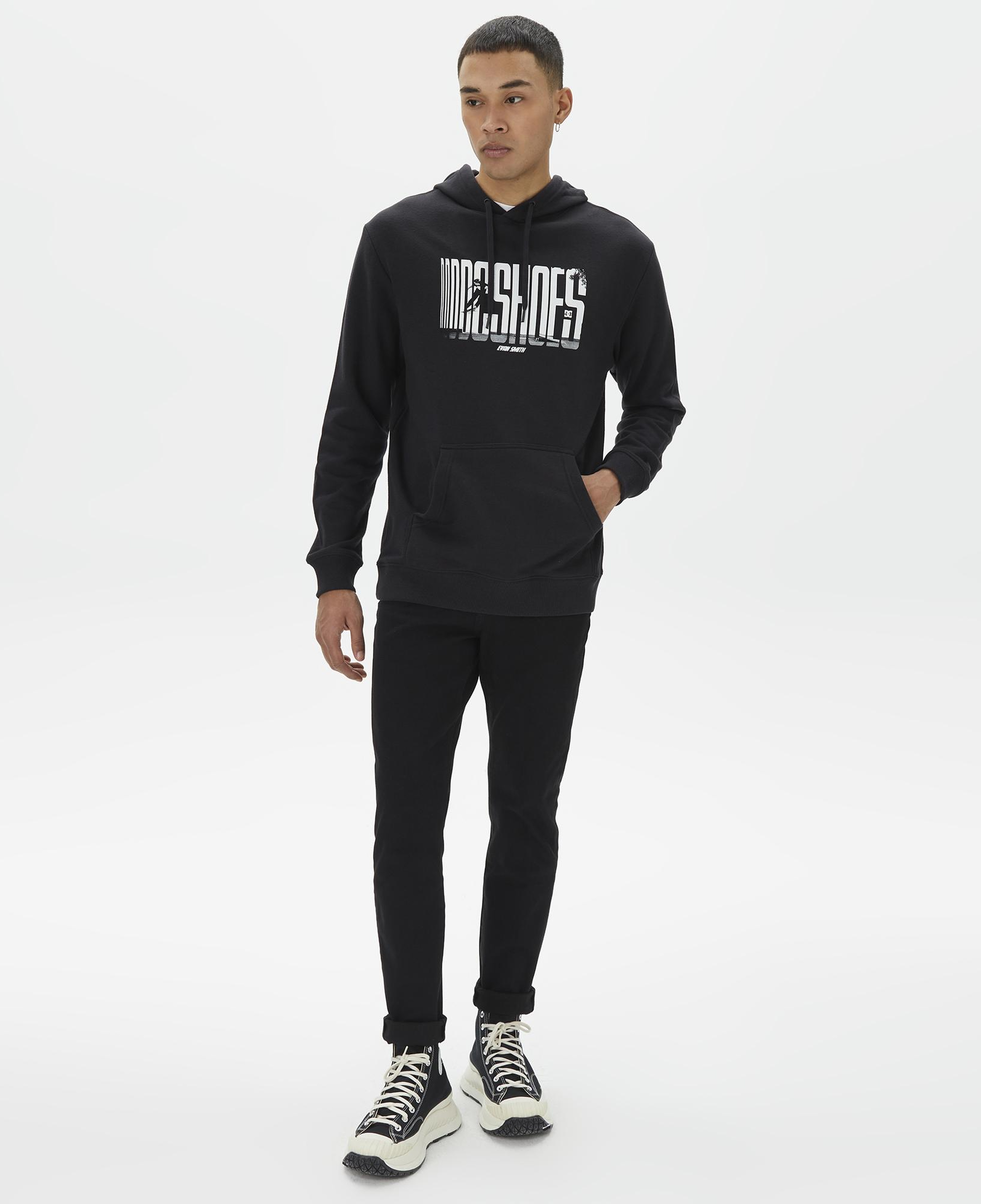Dc On The Grind Ph Erkek Siyah Hoodie