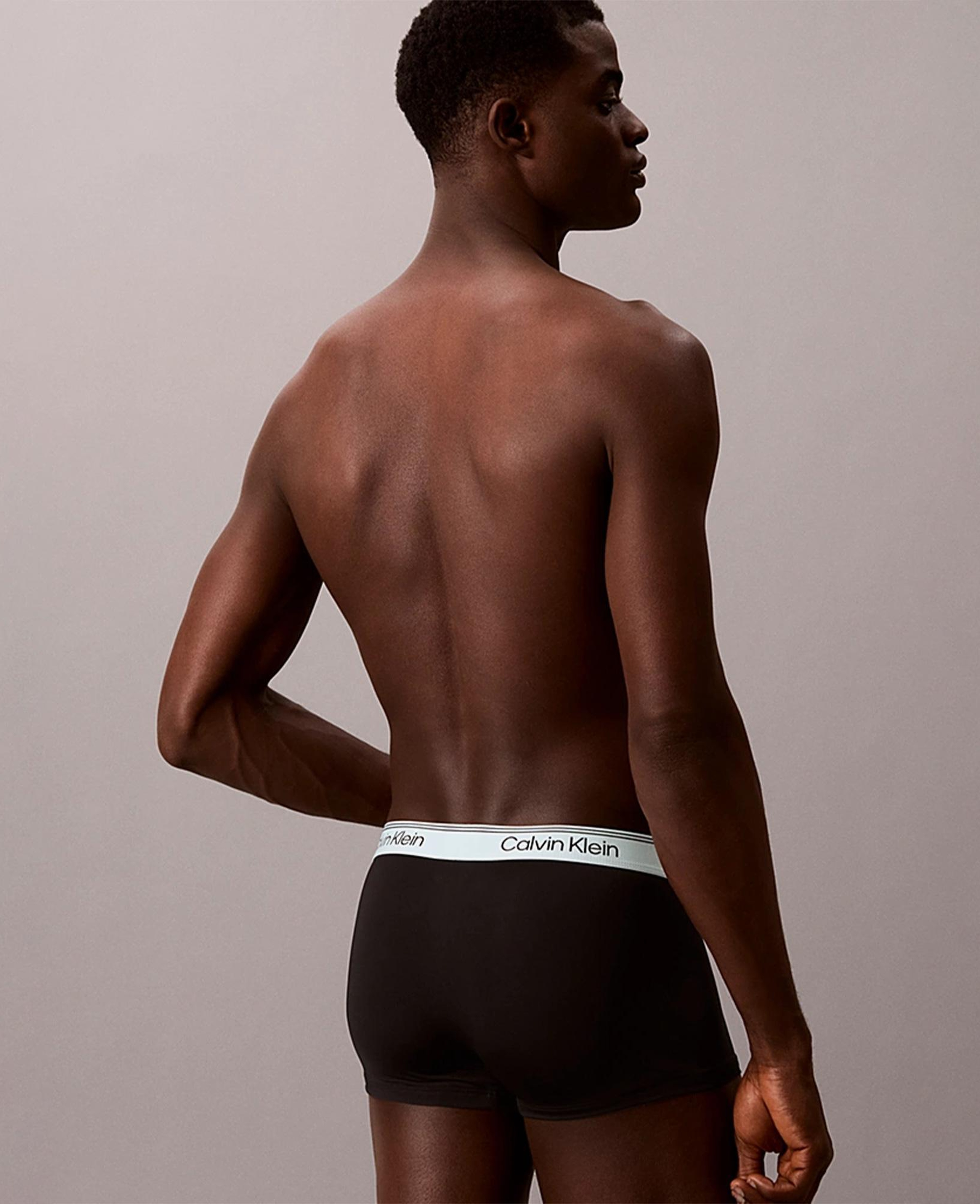 Calvin Klein Microfiber Stretch Erkek Siyah 3'lü Boxer Seti