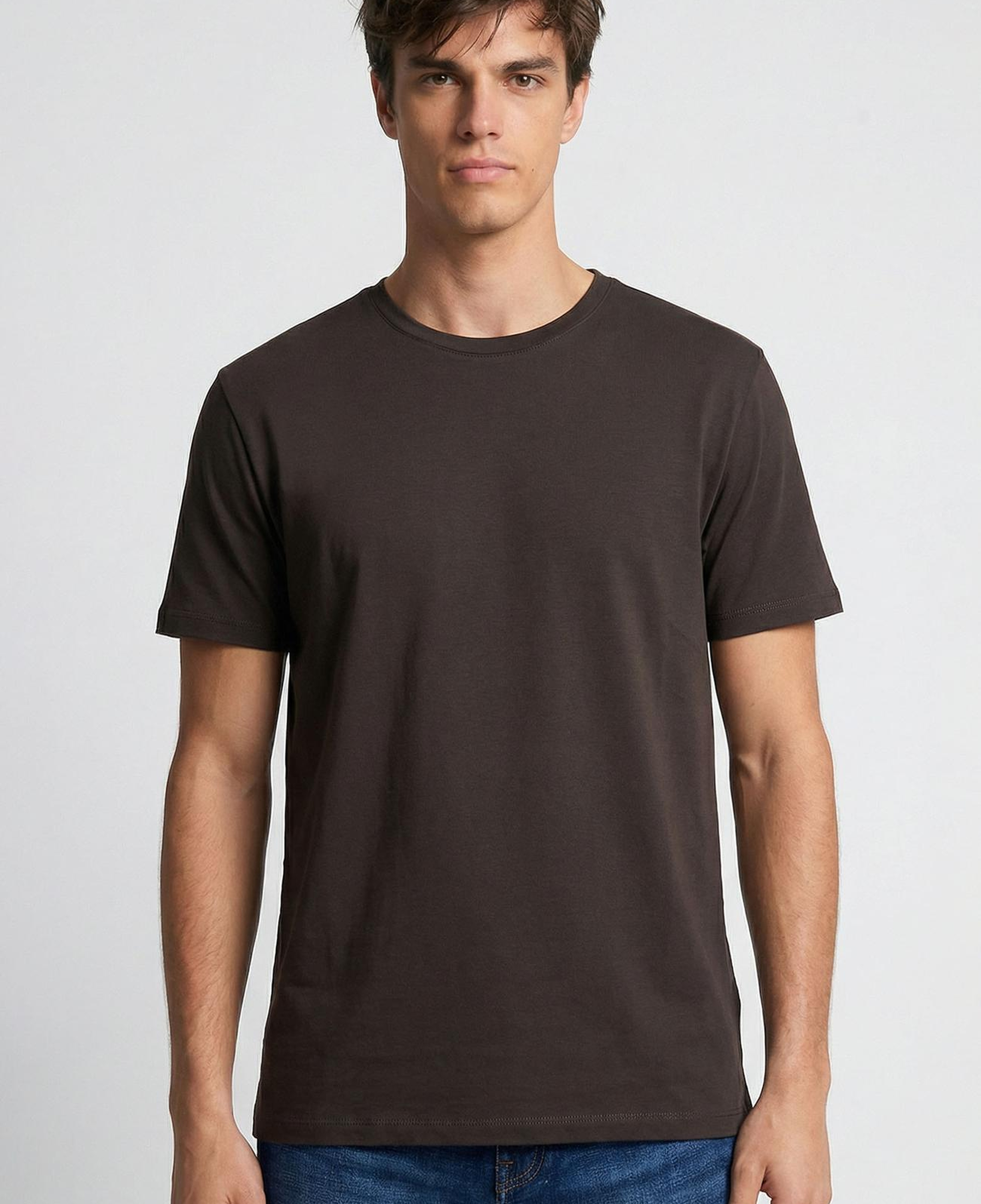 Network Erkek N-Tech Haki Basic T-shirt