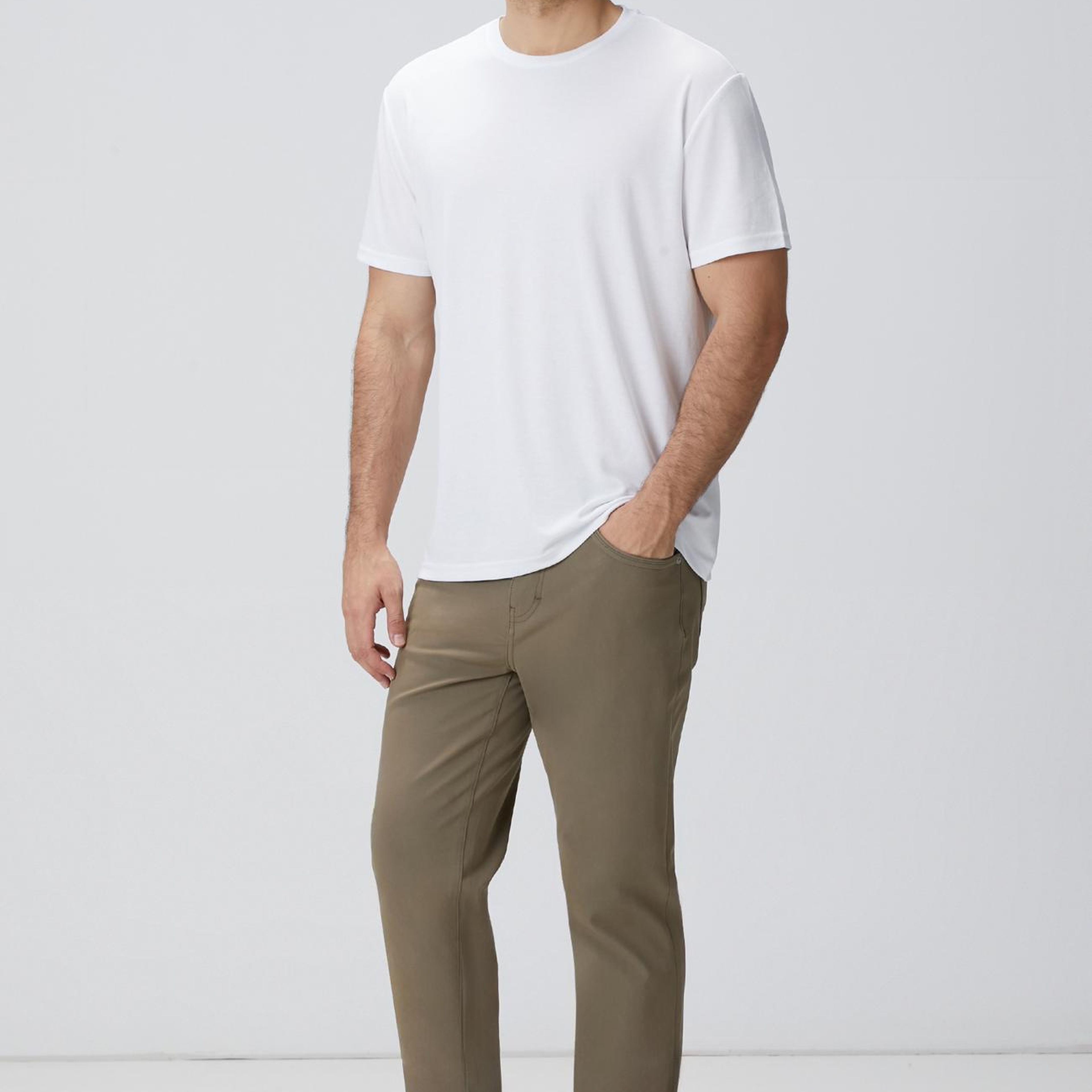Network Erkek Beyaz Basic T-Shirt