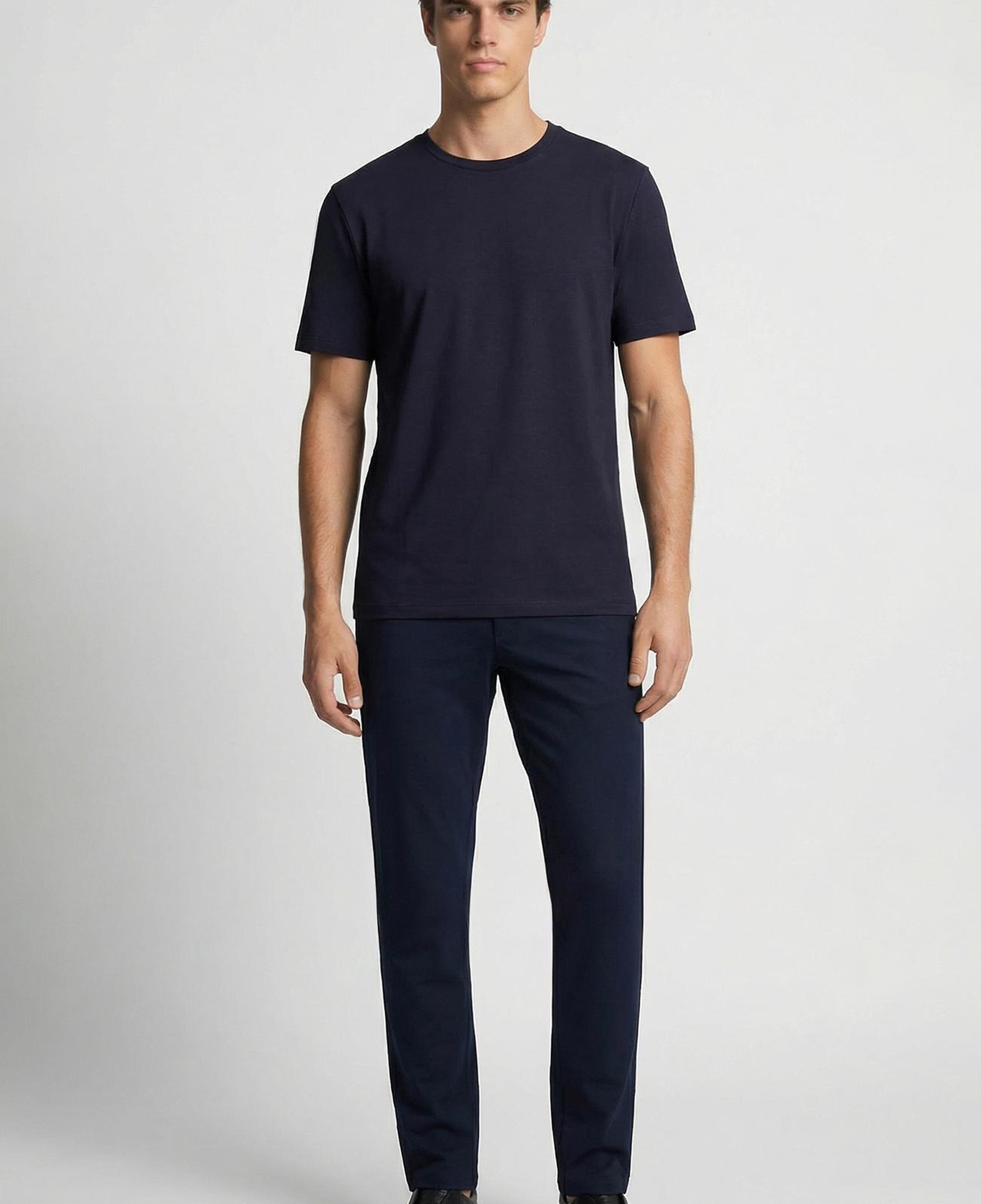 Network Erkek N-Tech Lacivert Basic T-shirt