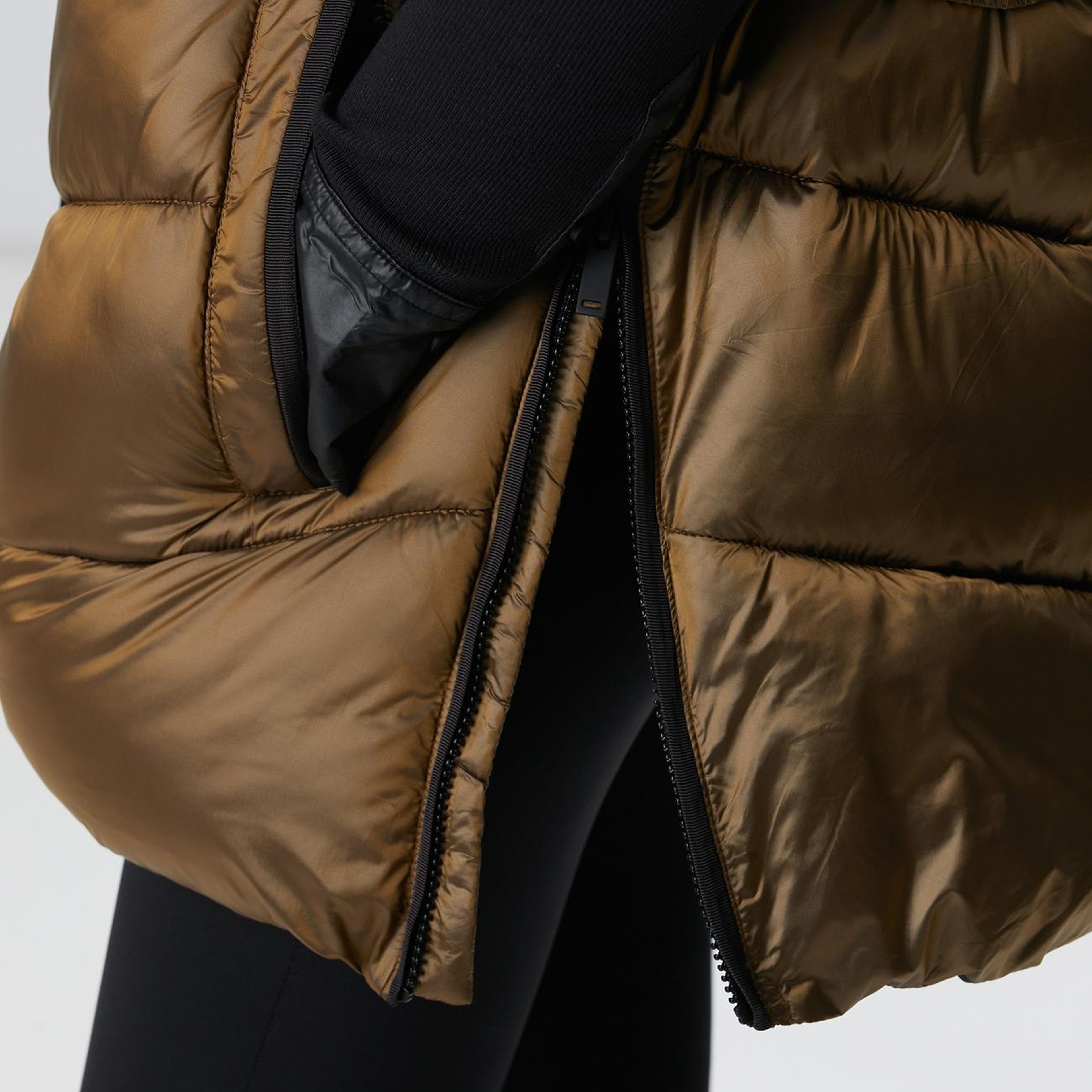 Network Kadın N-Tech Haki Casual Yelek