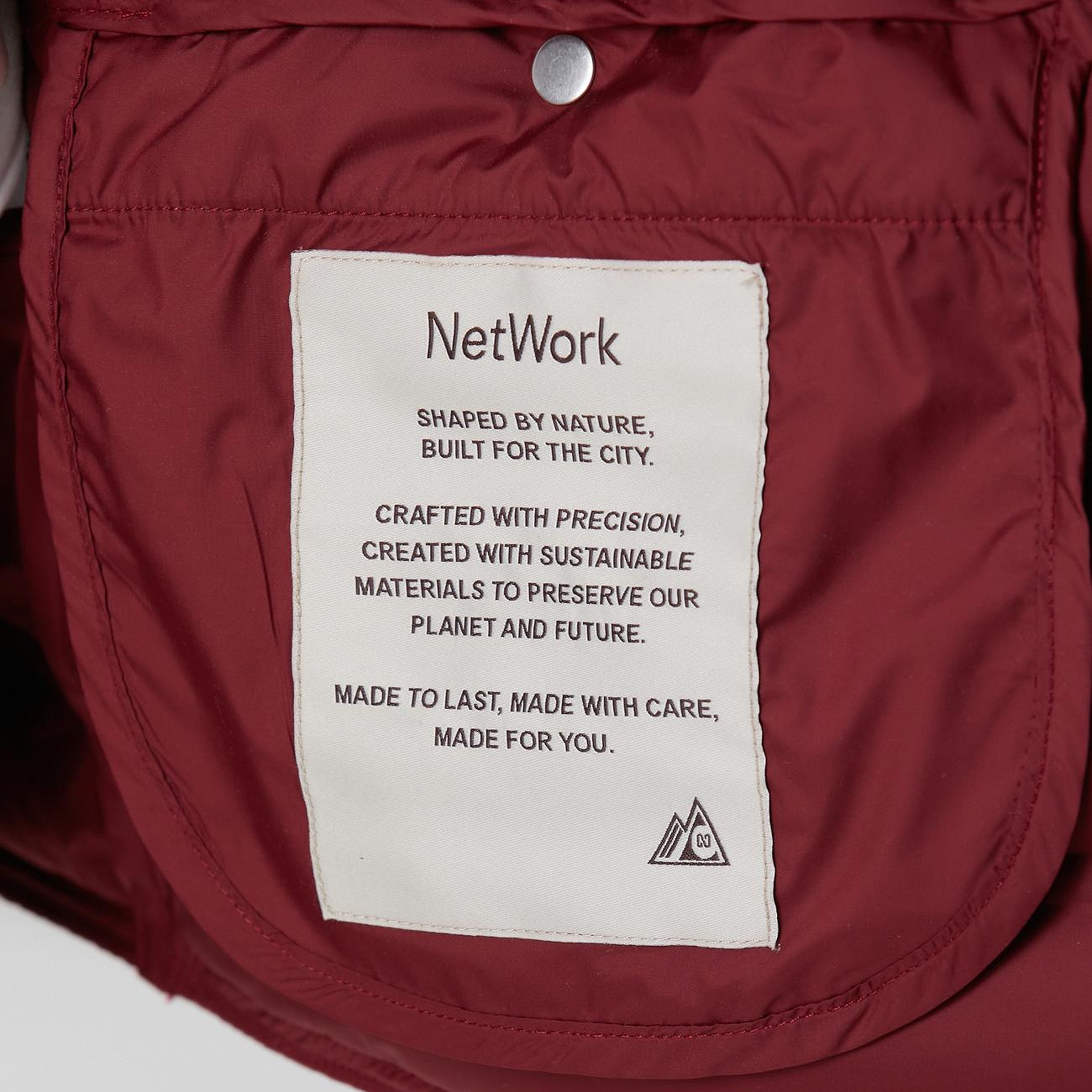 Network Kadın Bordo Casual Yelek