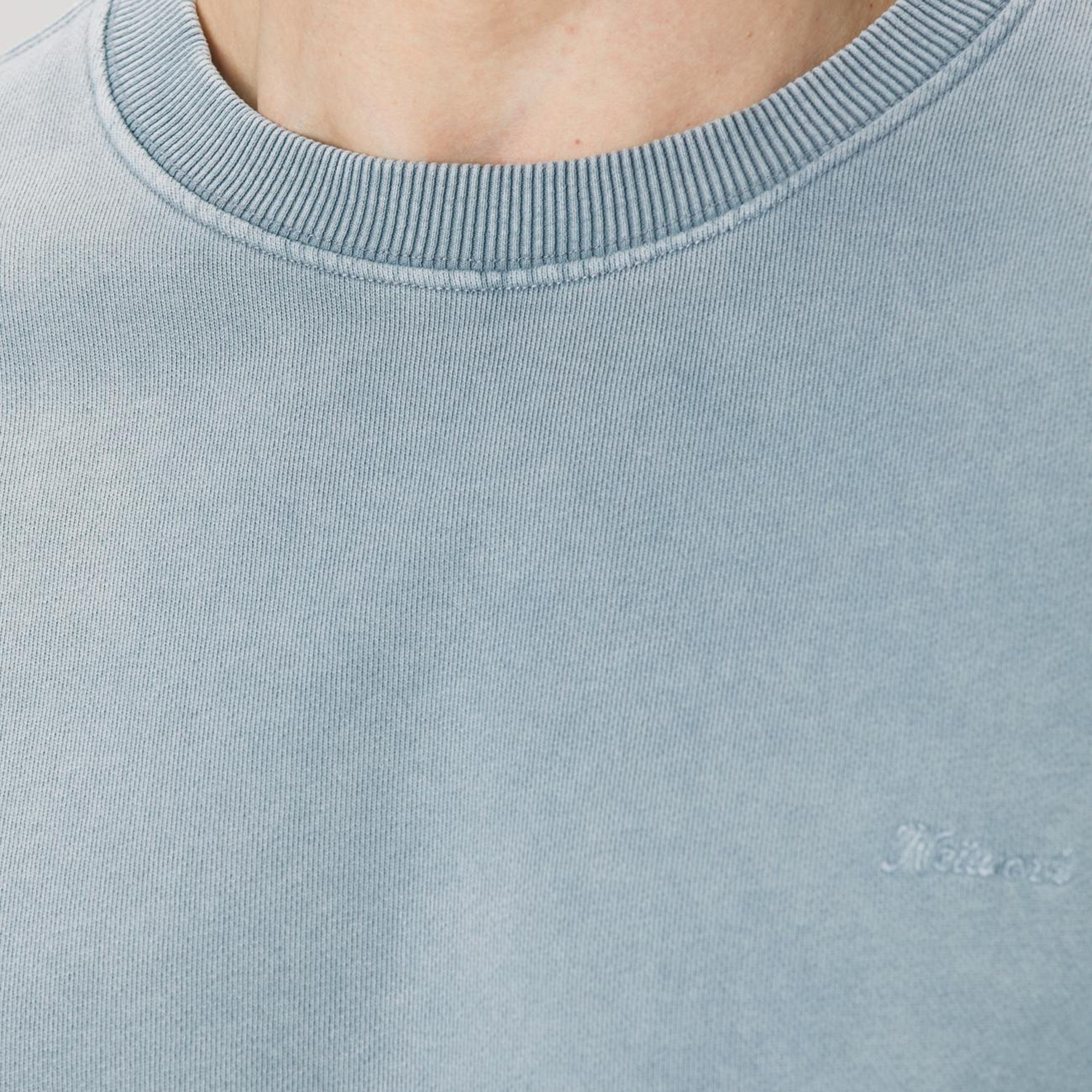 Network Erkek Mavi Armalı Sweatshirt