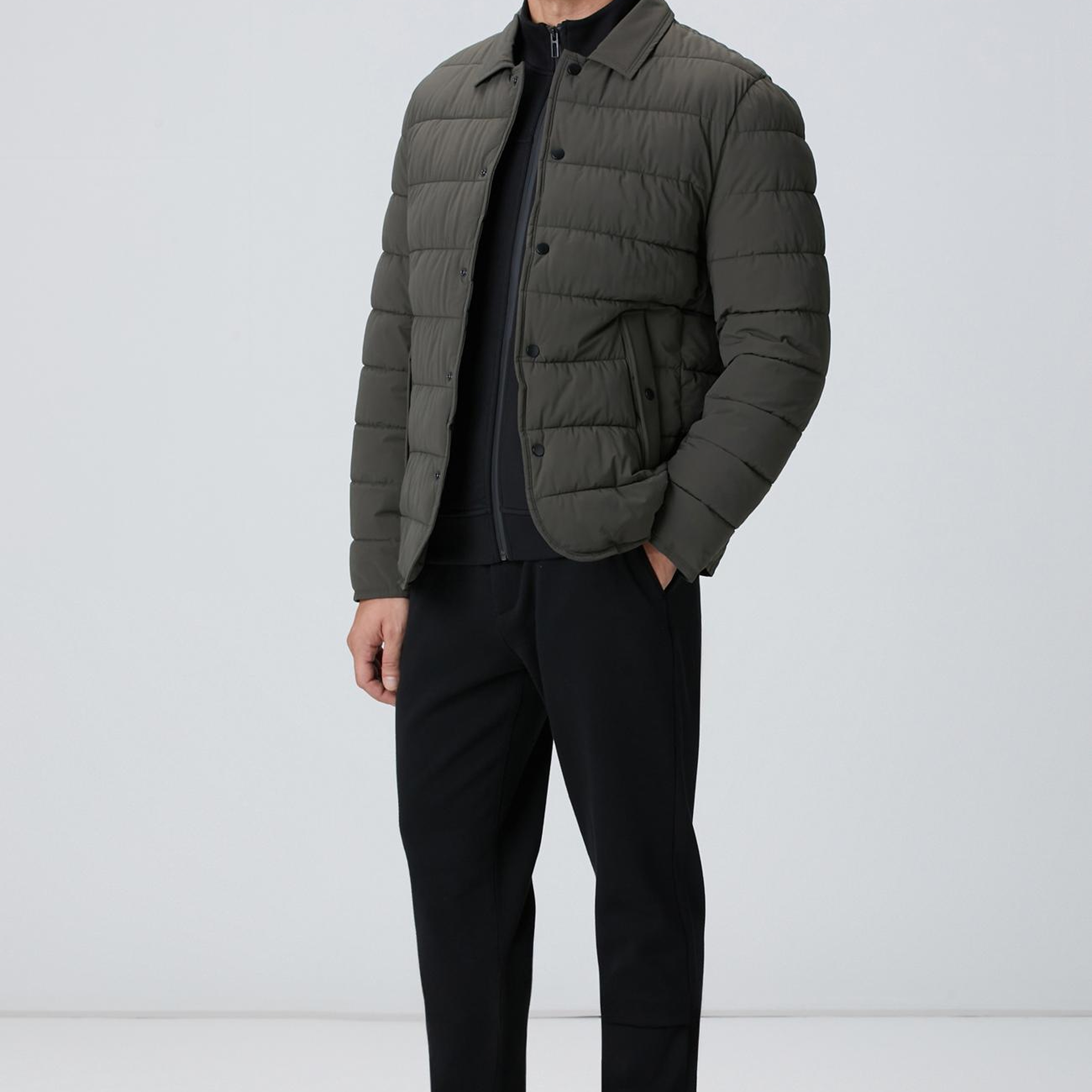 Network Erkek N-Tech Siyah Scuba Sweatshirt