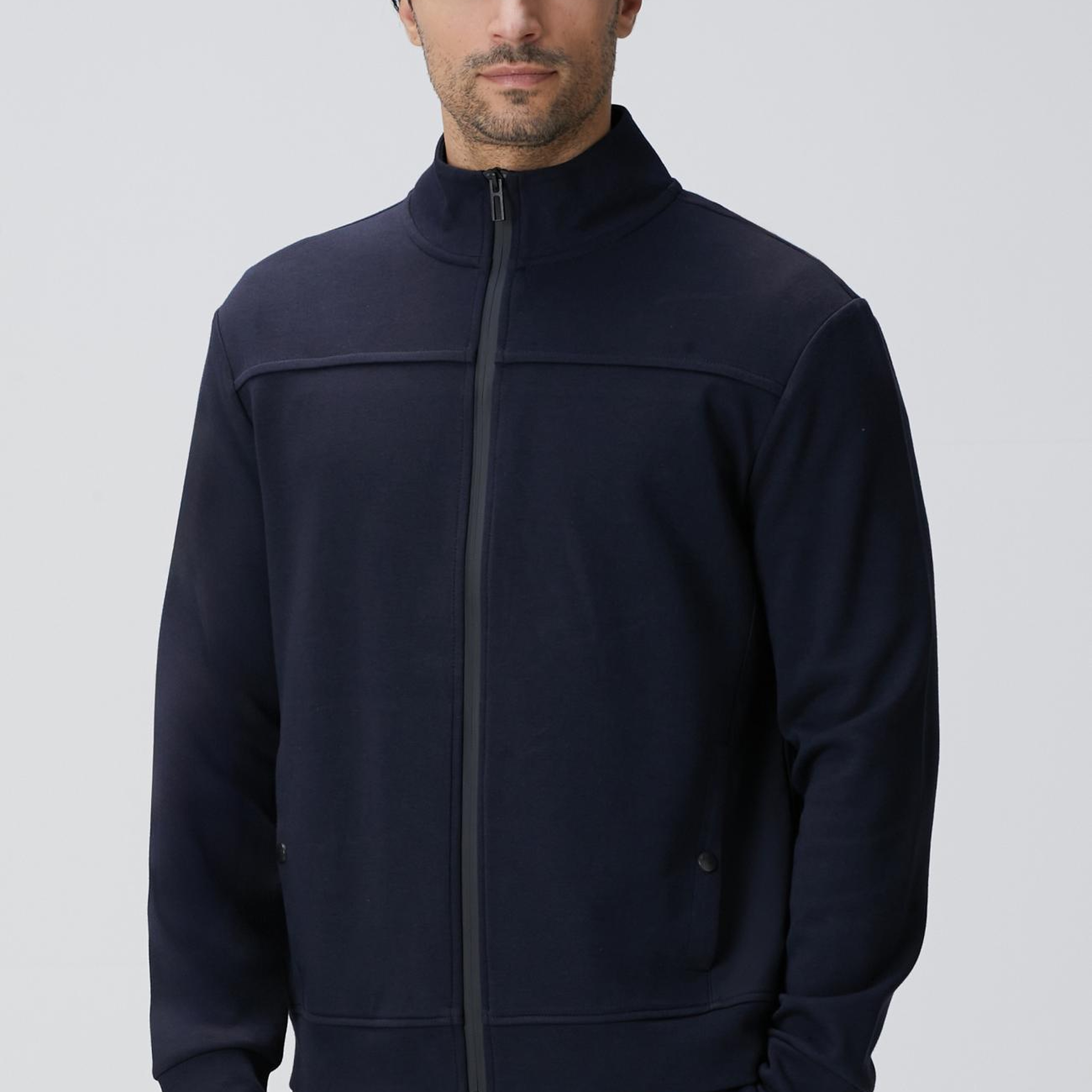 Network Erkek N-Tech Lacivert Scuba Sweatshirt
