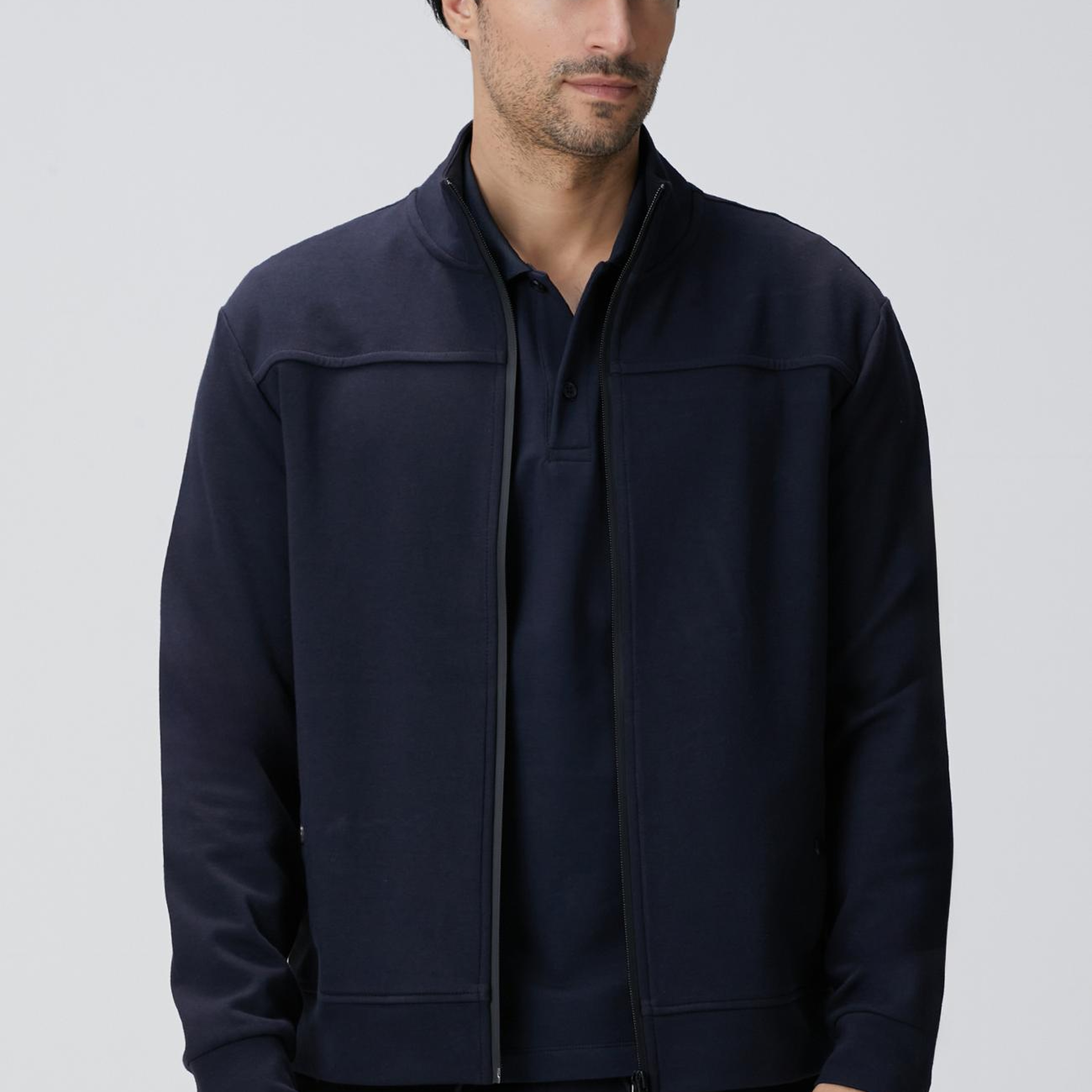 Network Erkek N-Tech Lacivert Scuba Sweatshirt