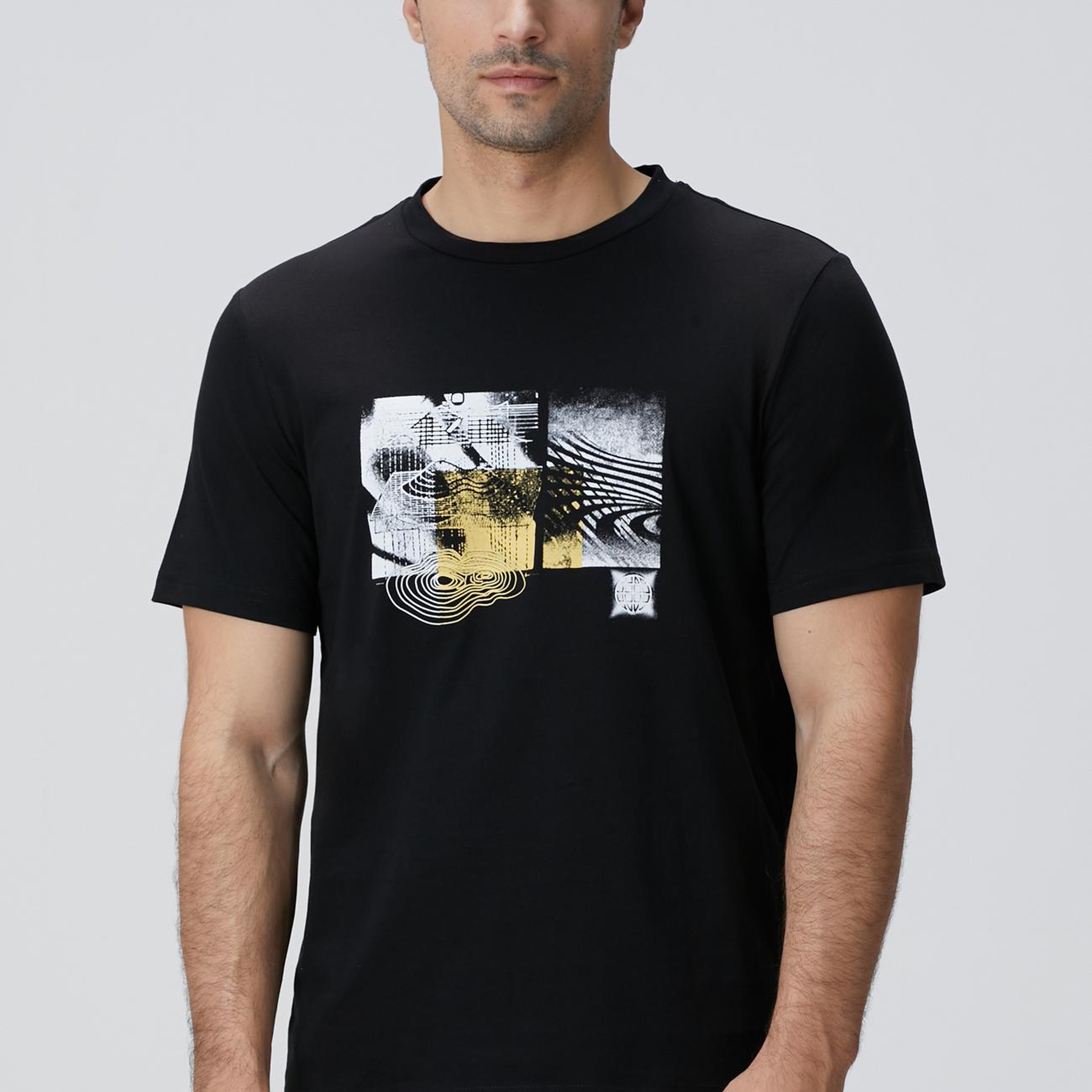Network Erkek N-Tech Siyah T-Shirt
