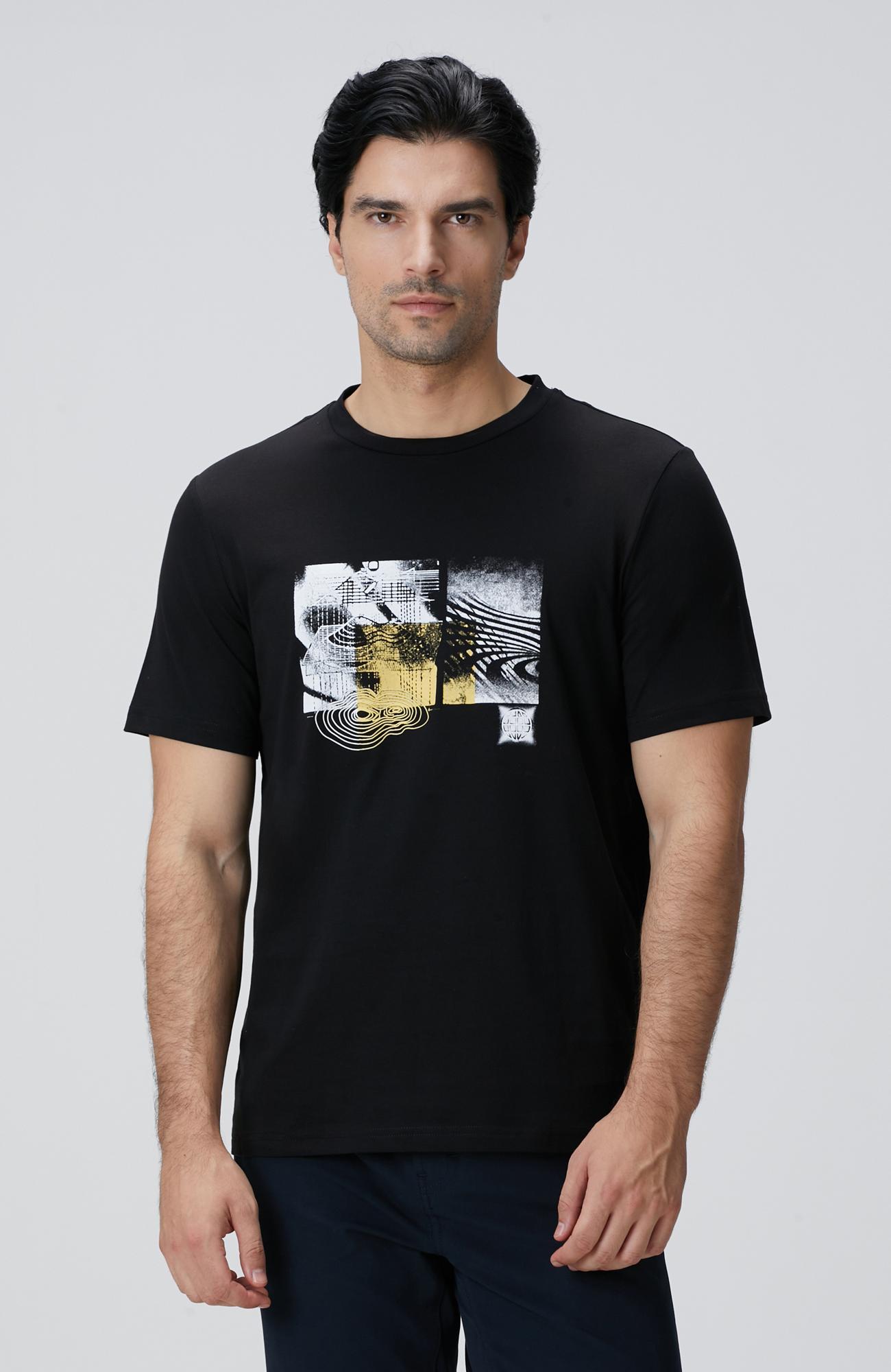 Network Erkek N-Tech Siyah T-Shirt