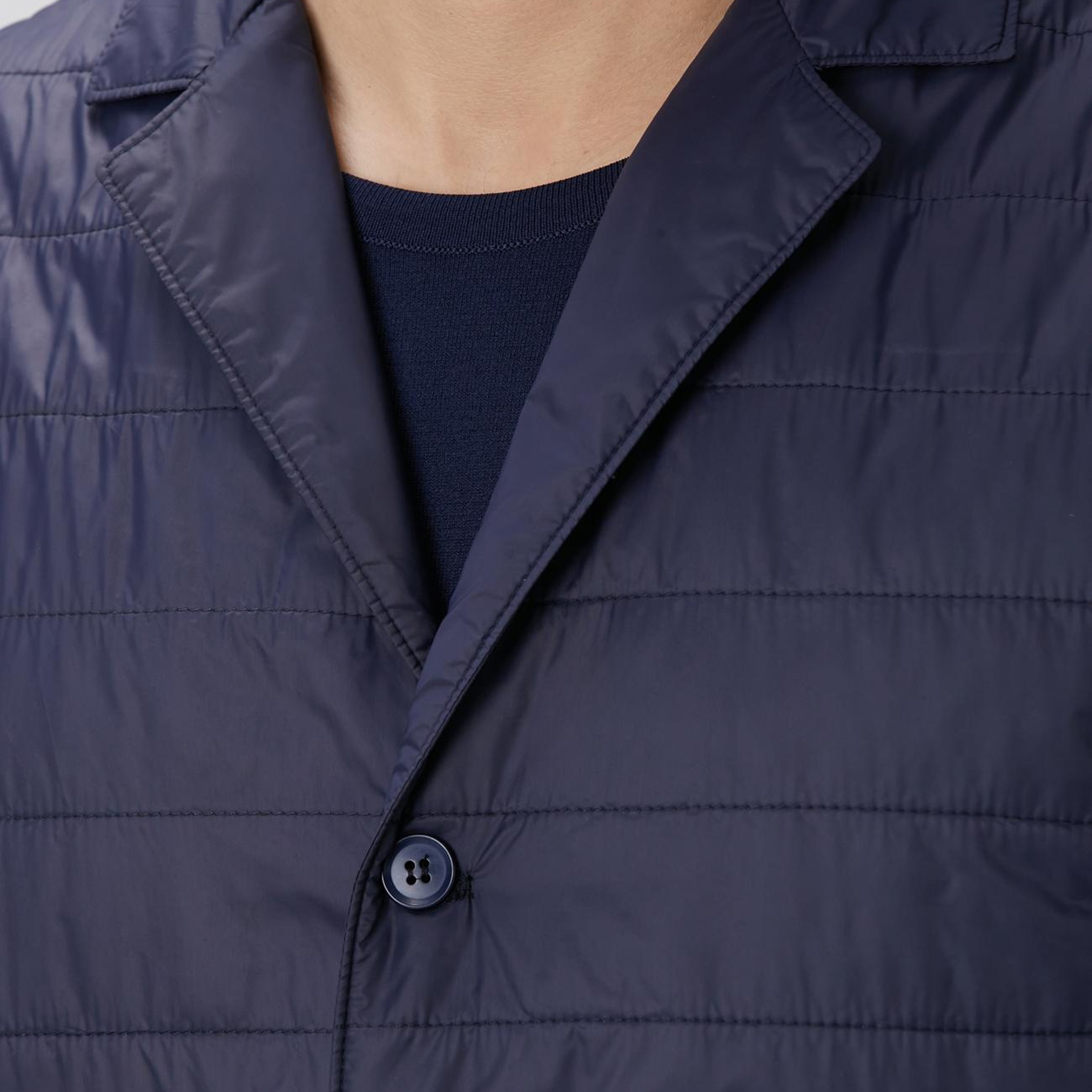 Network Erkek Lacivert Puffer Casual Yelek